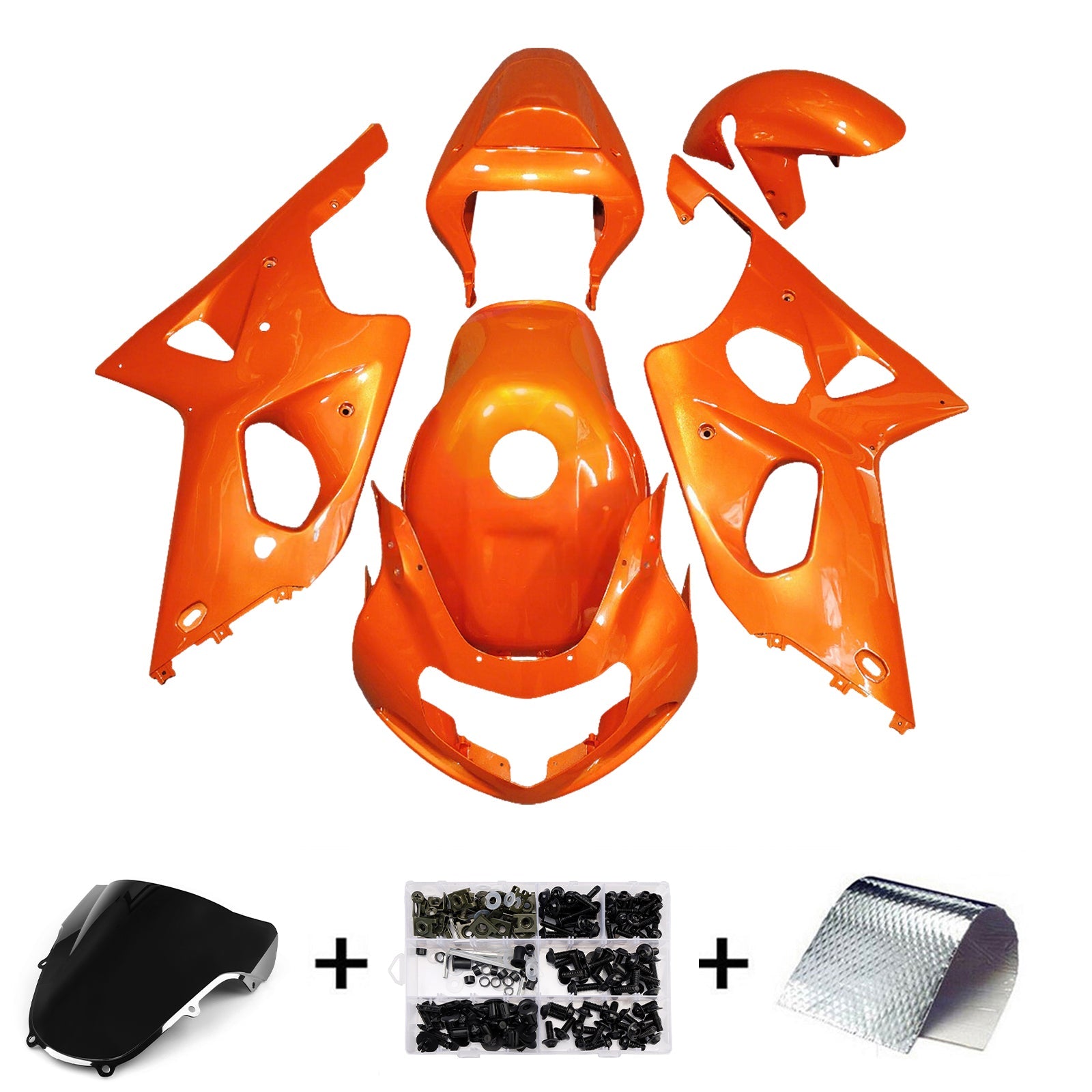 Injection Fairing Kit Bodywork Plastic ABS For Suzuki GSXR1000 2000-2002 K1 K2