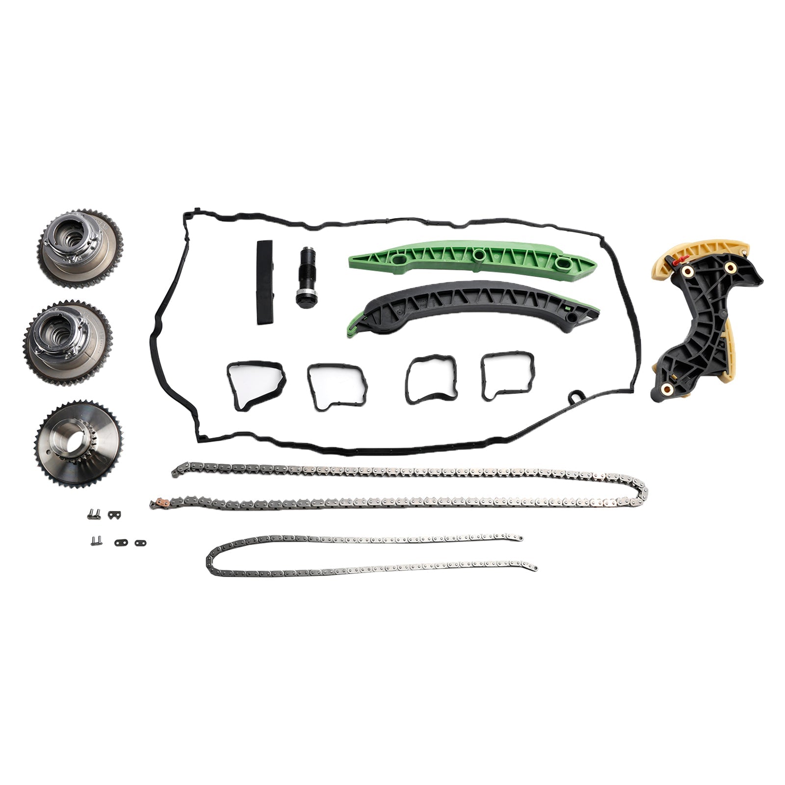 2011/02 MERCEDES-BENZ SLK (R172) Timing Chain Kit w/ Tensioner & Camshaft Gears 2710503347