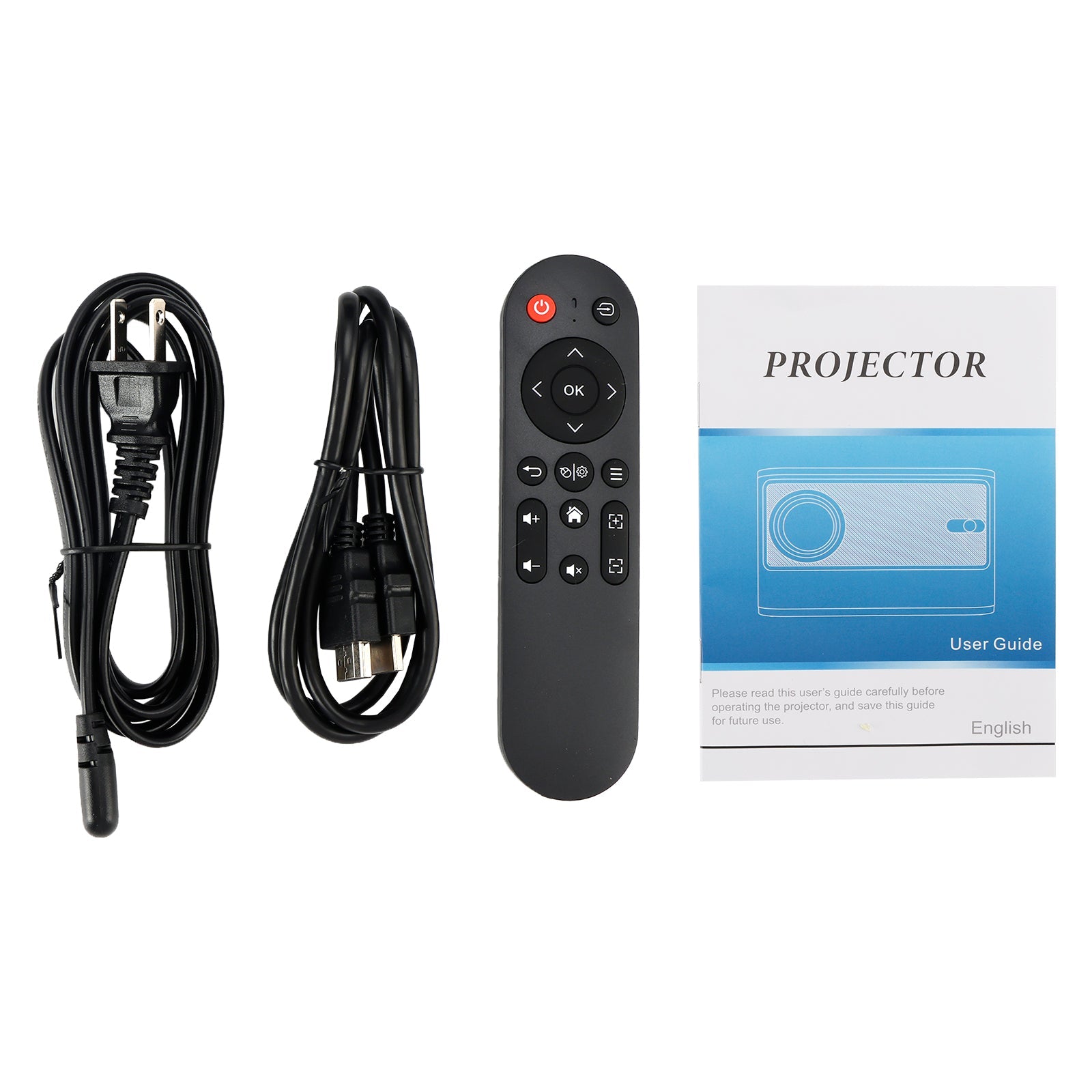 4K Projector Smart Android Projector Electric Focus Dual Frequency Projector UK