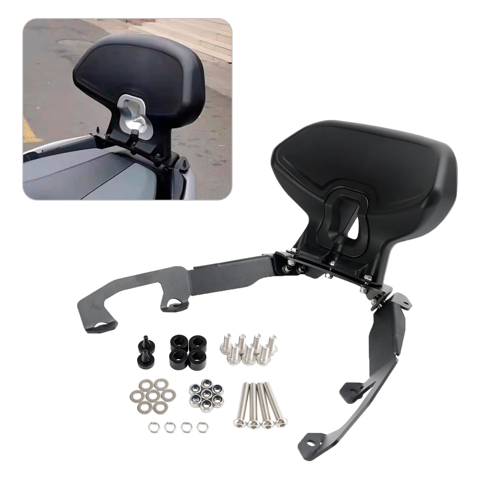 2021-2022 Honda Forza 350 Passenger Sissy Bar Backrest