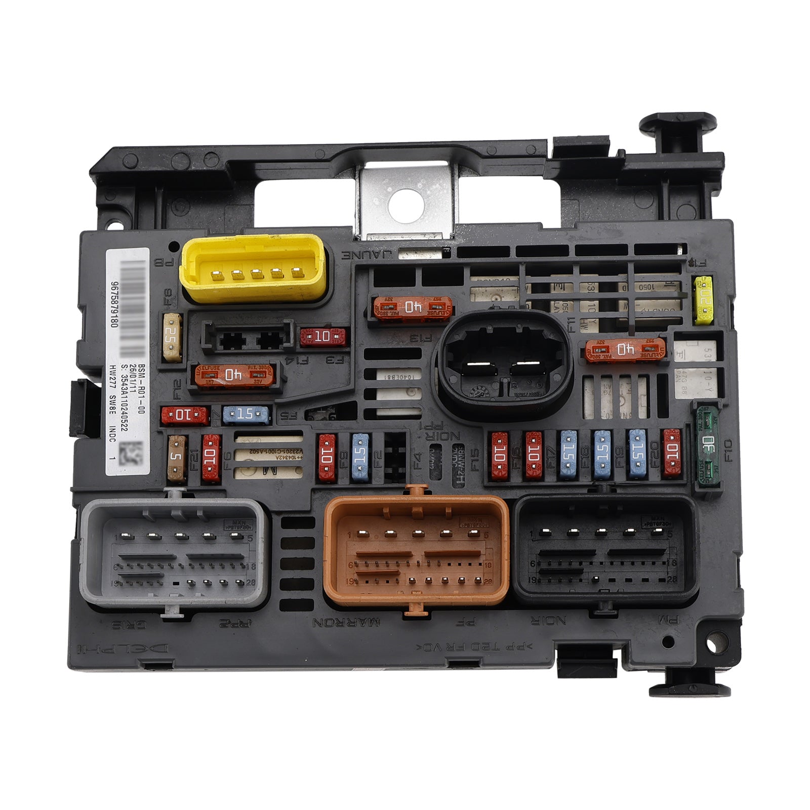 2008-2019 Citroen Berlingo 9675879180 Engine Fuse Box BSM