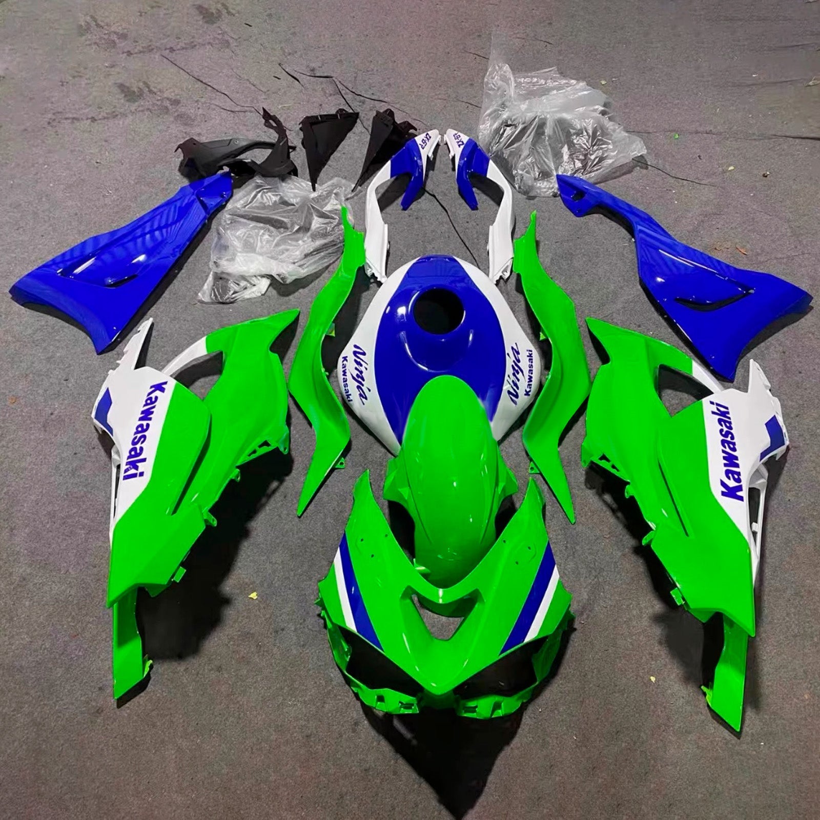 Injection Fairing Kit Bodywork Plastic ABS fit For Kawasaki ZX-6R 2024-2025