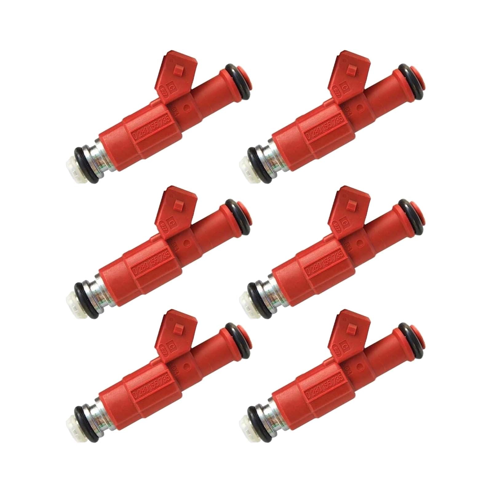 6Pcs Fuel Injector For Honda Passport For Isuzu Rodeo 1998-1999 0280155735