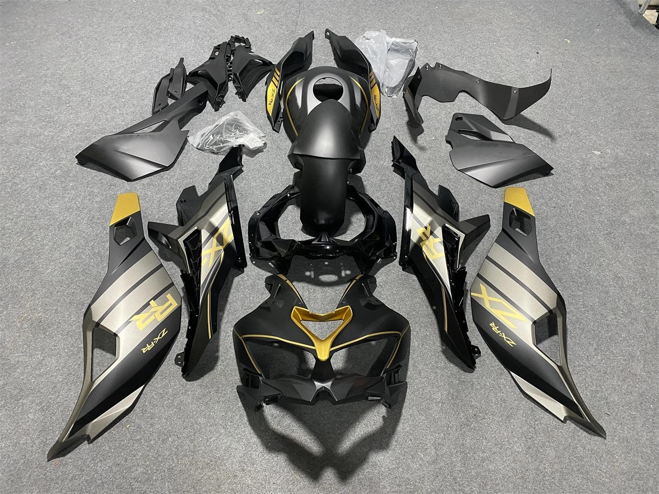 2019-2025 Kawasaki Ninja ZX-25R Amotopart Injection Fairing Kit Bodywork ABS #104