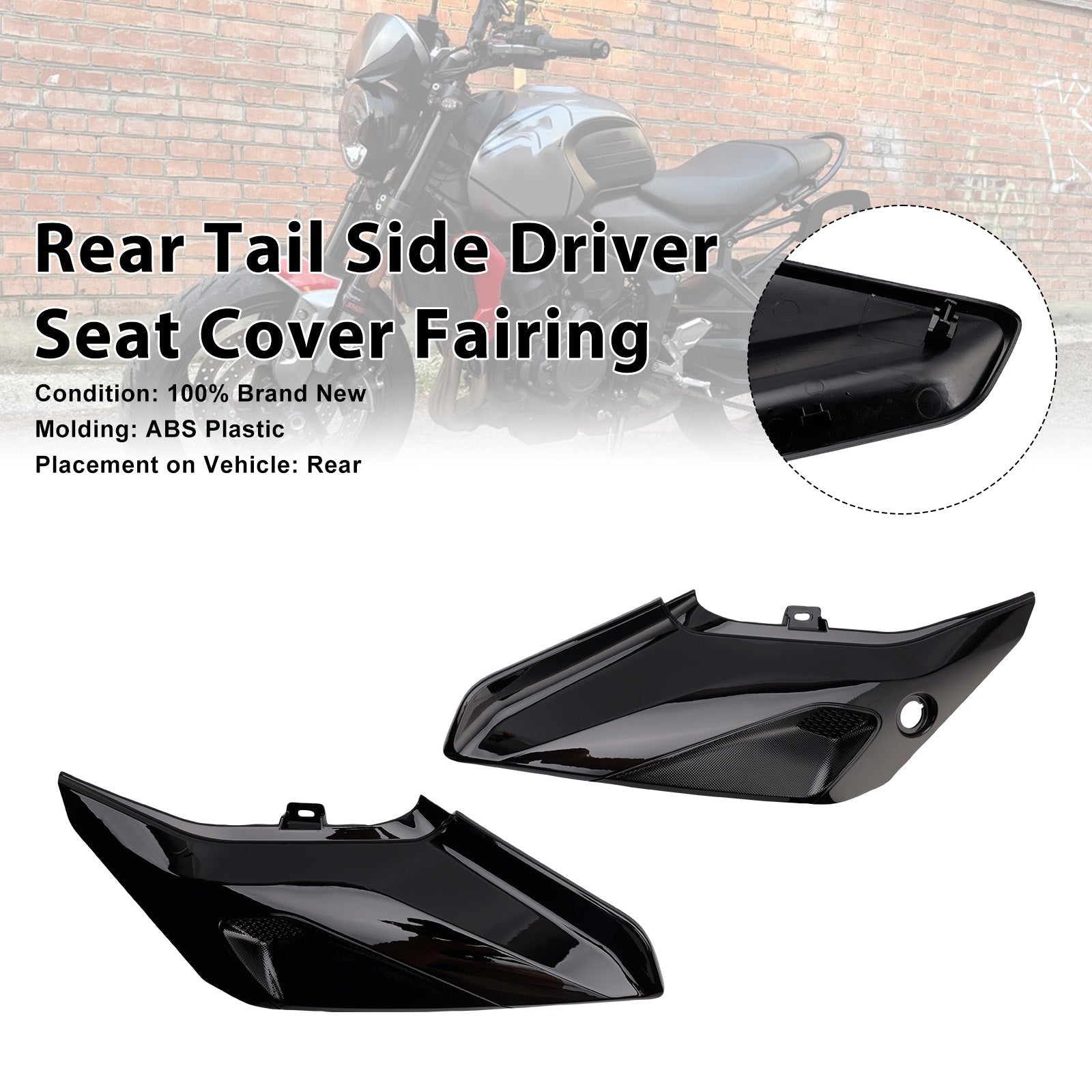 2022-2026 For Trident 660 Side Seat Panel Fairing Cowl