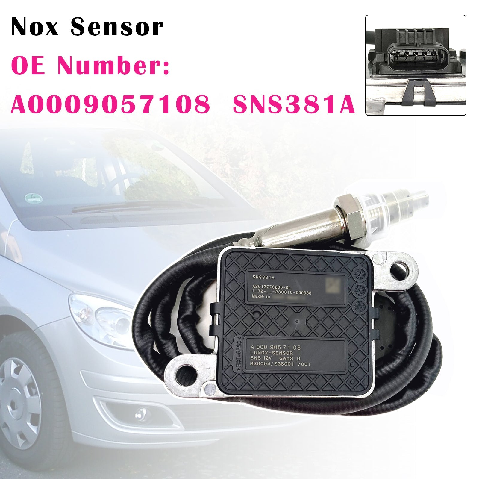 Nitrogen Oxide Sensor A0009057108 For Mercedes A B C E G-CLASS VITO SPRINTER