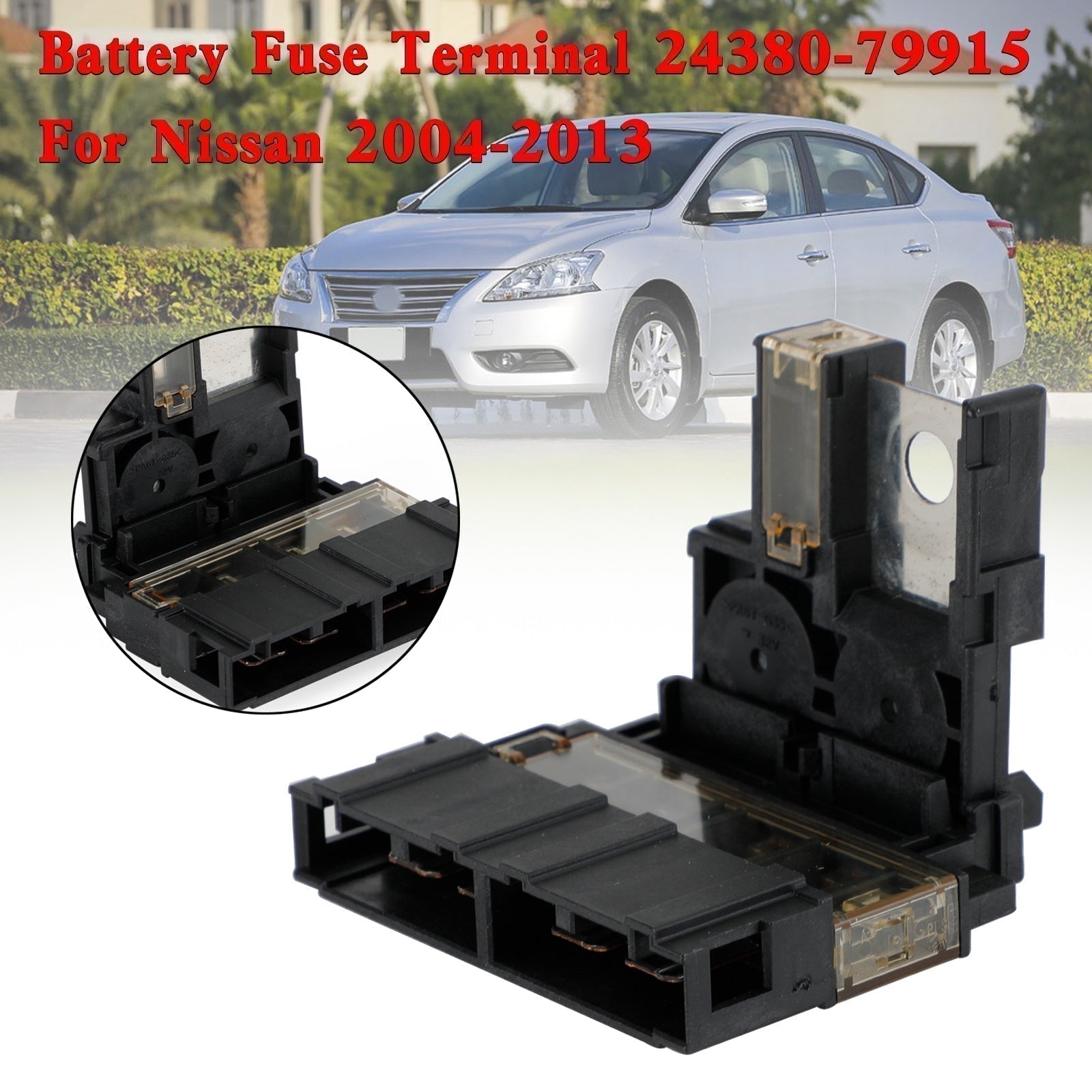 2006-2011 Nissan Versa Battery Fuse Terminal 24380-79915