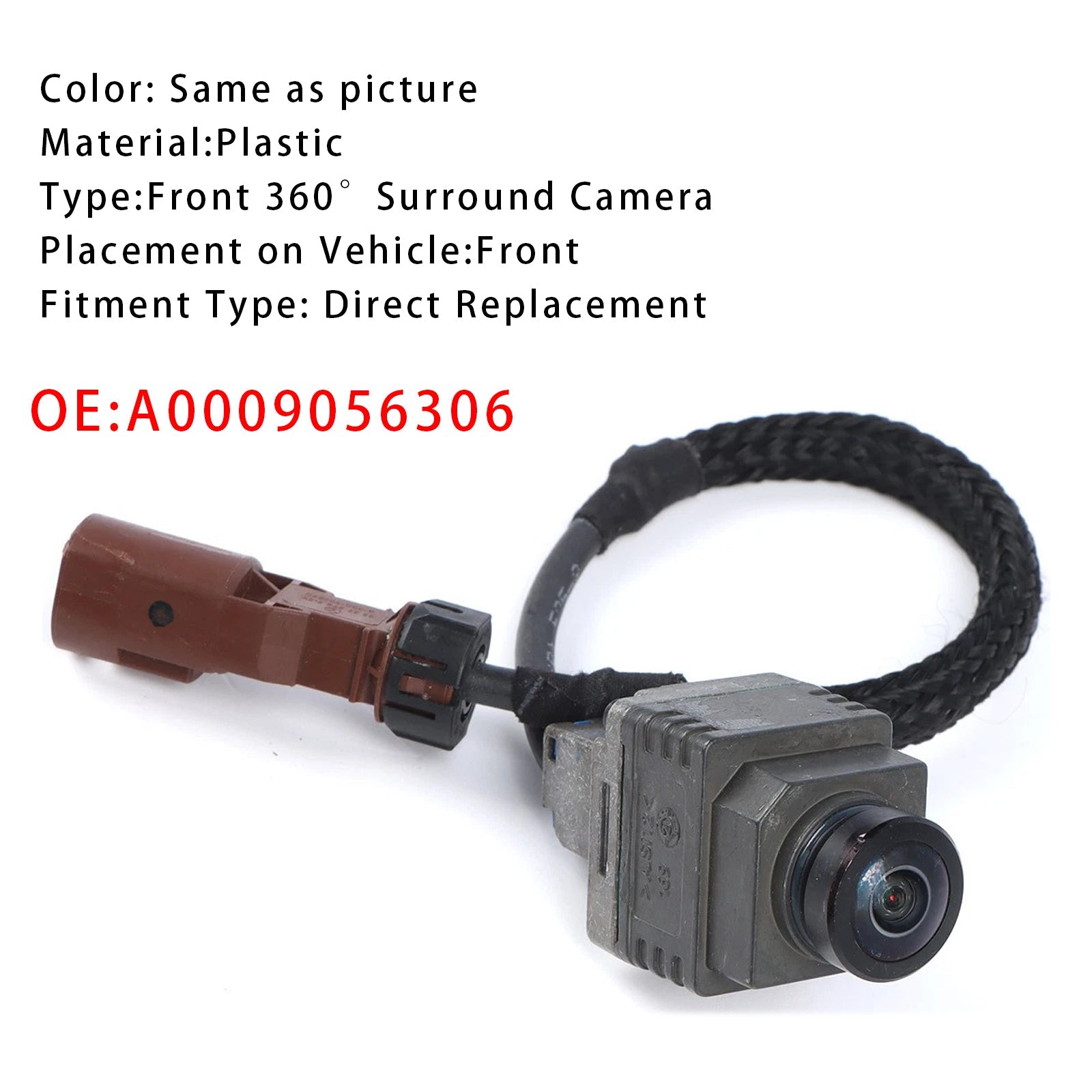 2018/08-on Mercedes-Benz E-KLASSE (W213) E 350 d (213.022) (OM 656.929) 2925ccm 286KM/210kW Front 360°Surround Camera A0009056306