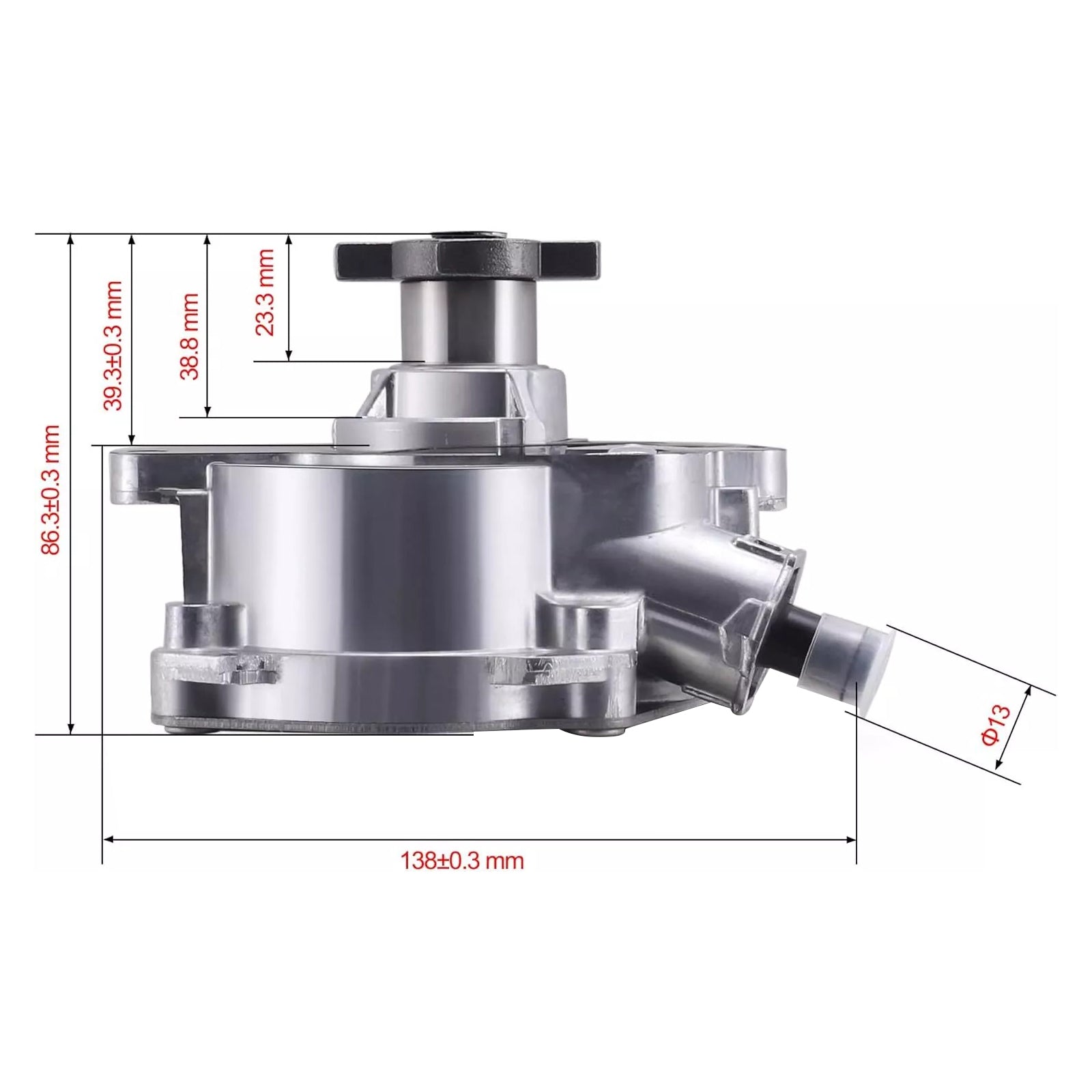 2006-2007 Volkswagen Beetle 2.5L 5 cylinder A/T 2.5 Hatchback Vacuum Pump 07K145100H 904-817