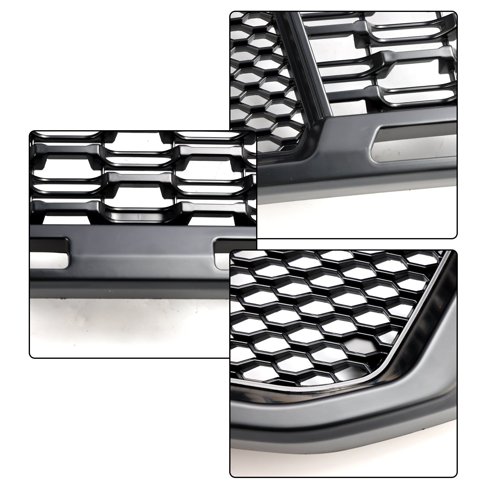 2019-2023 Ford Ranger T8 Black Front Bumper Grill Grille