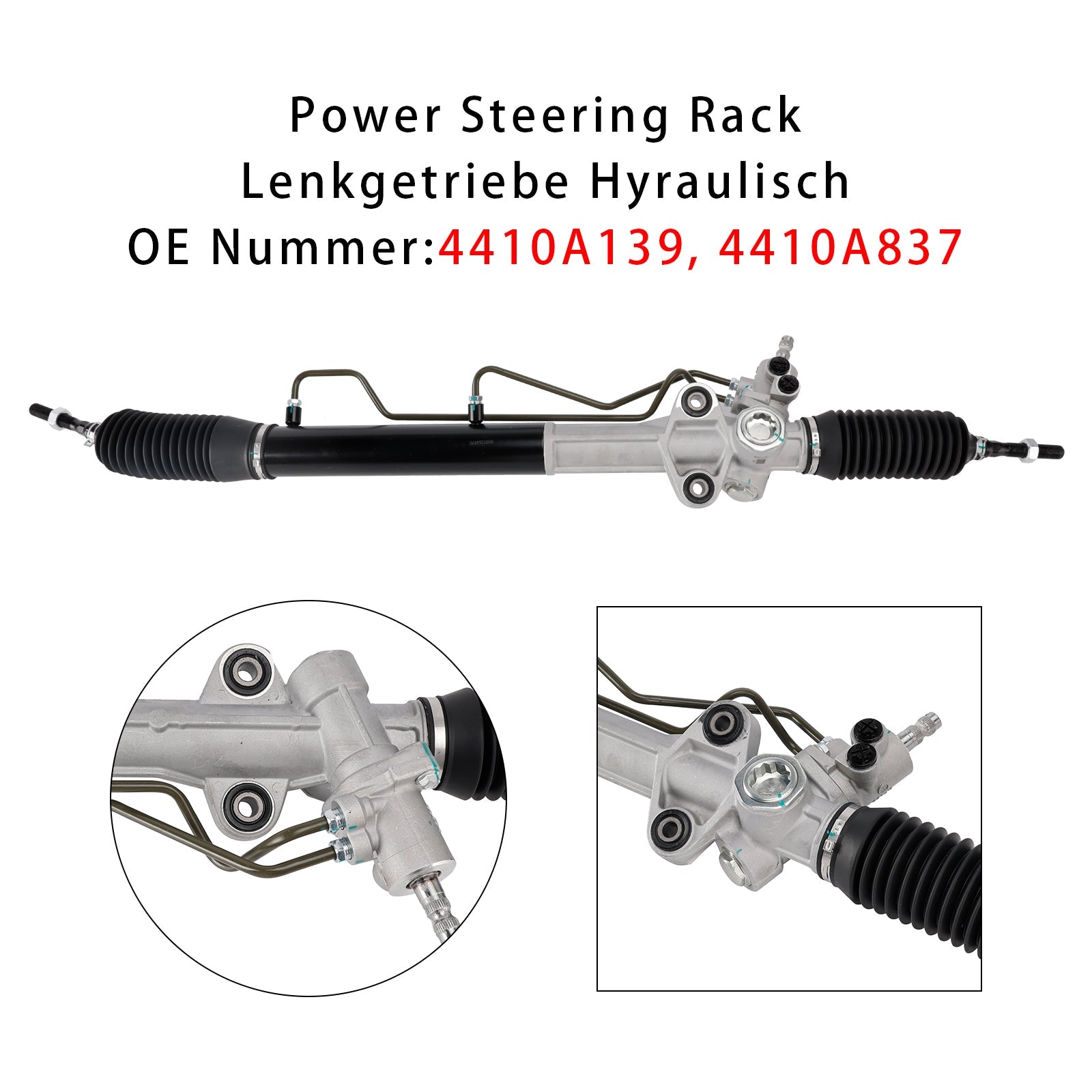 2006/11-2025/12 Mitsubishi Pajero IV Van V8, V8V, V9 3.2L Power Steering Rack 4410A139 4410A837