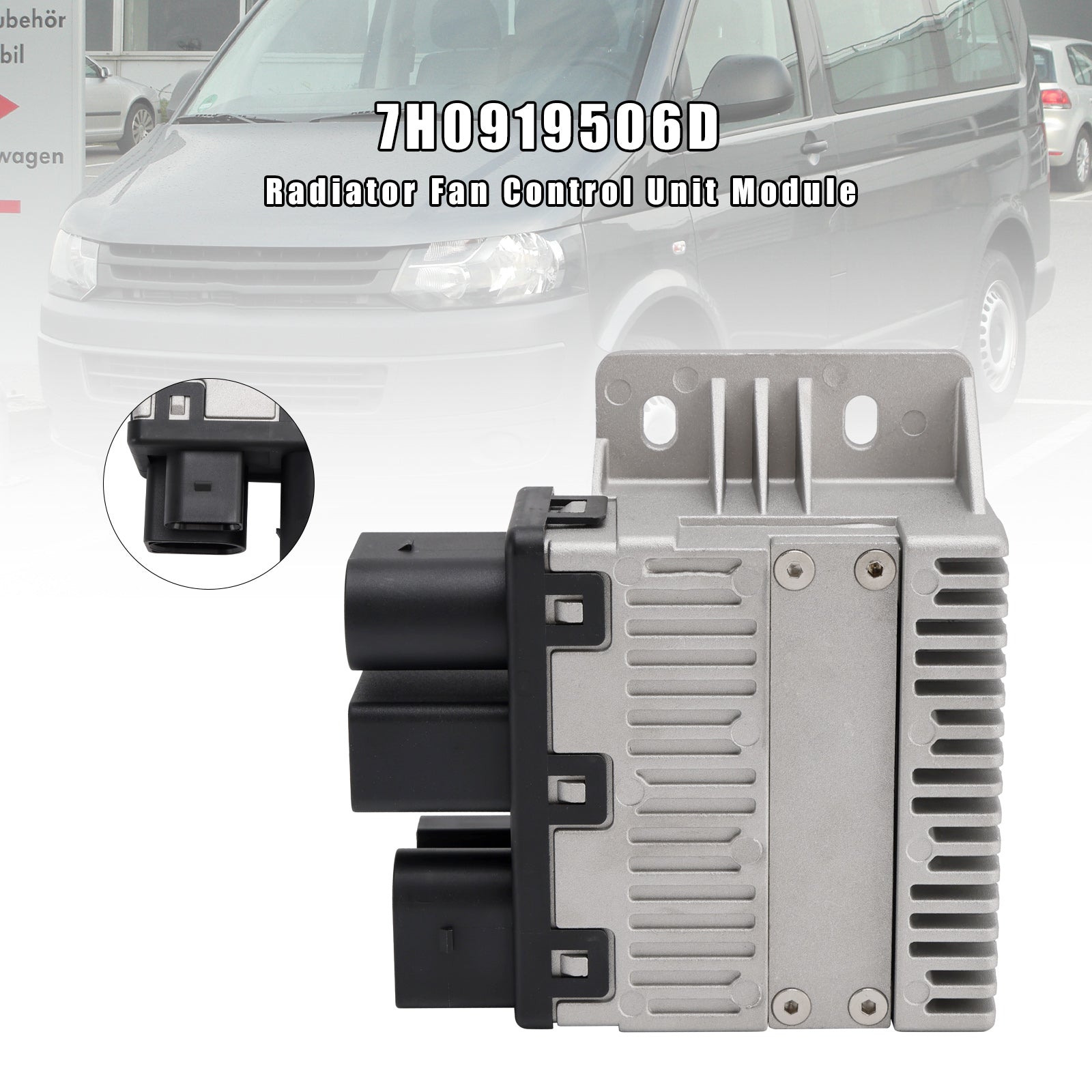 2003-2010 VW Transporter Radiator Fan Control Unit Module 7H0919506D 7H0919506 7H0919506B