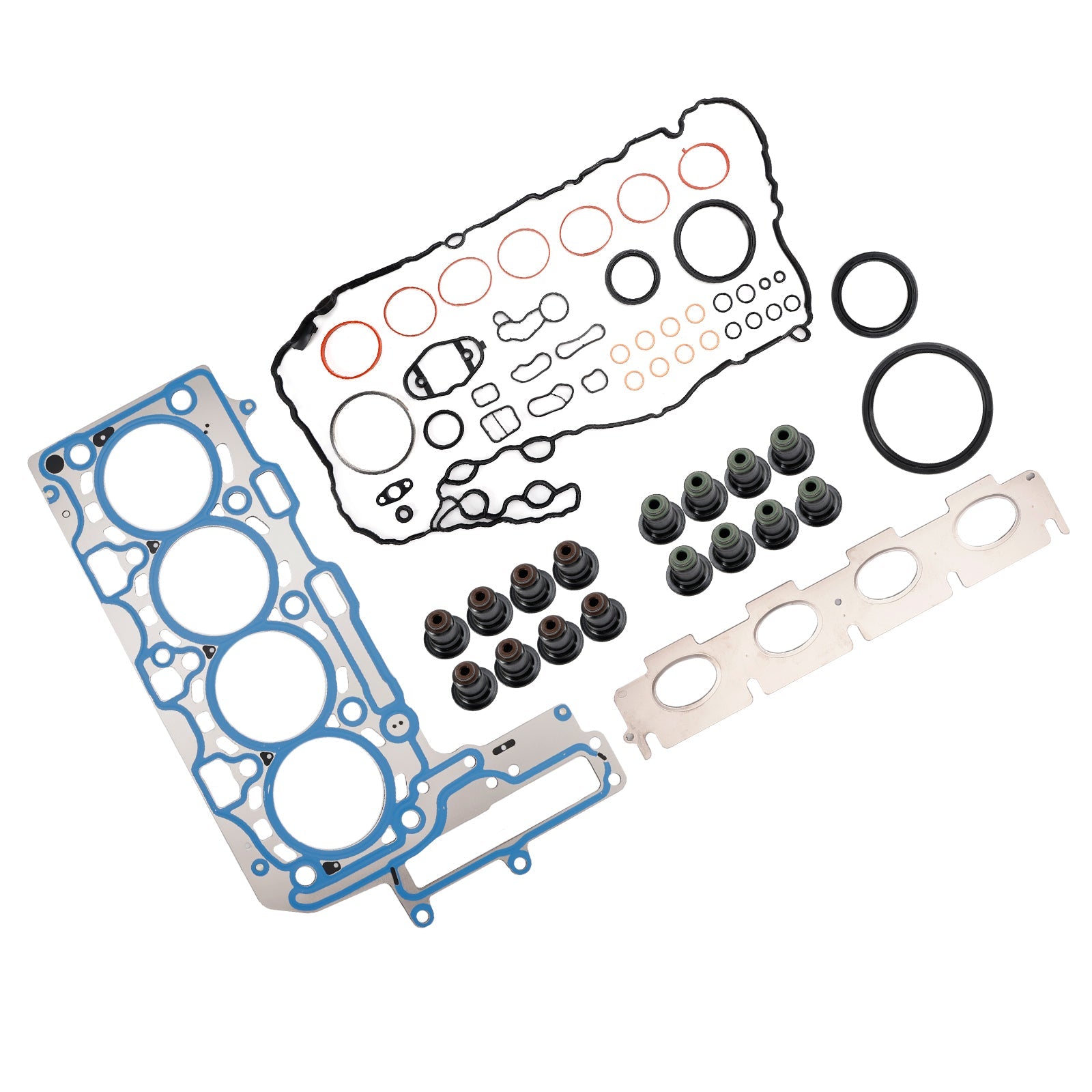 2016-2019 For BMW 530I / 530Ix G30, G31 B46, B48A, B48B Engine Gasket Kit 11128618519