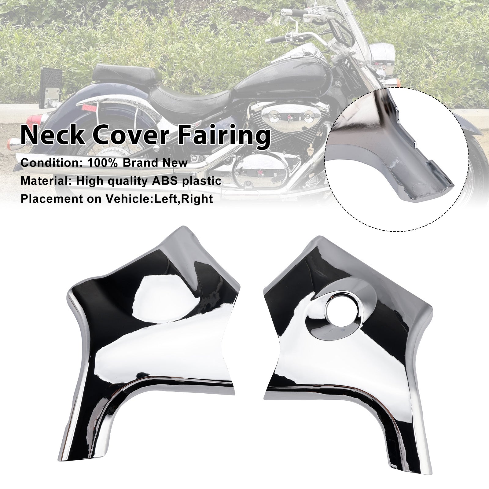 Neck Cover Fairing For Suzuki Boulevard C50 C50T Volusia VL800 VL400