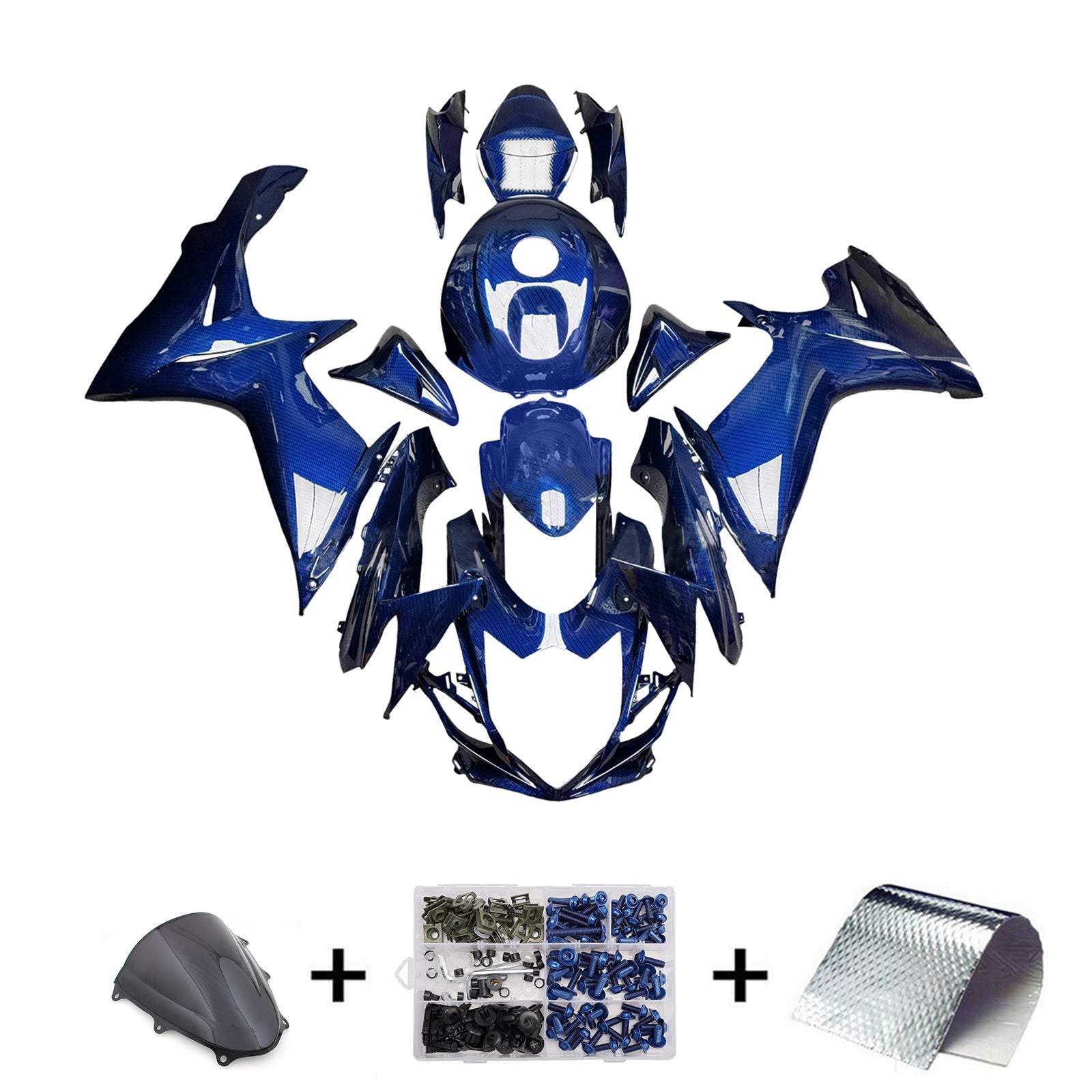 Injection Fairing Kit Bodywork Plastic ABS For Suzuki GSXR 600/750 2011-2025 K11