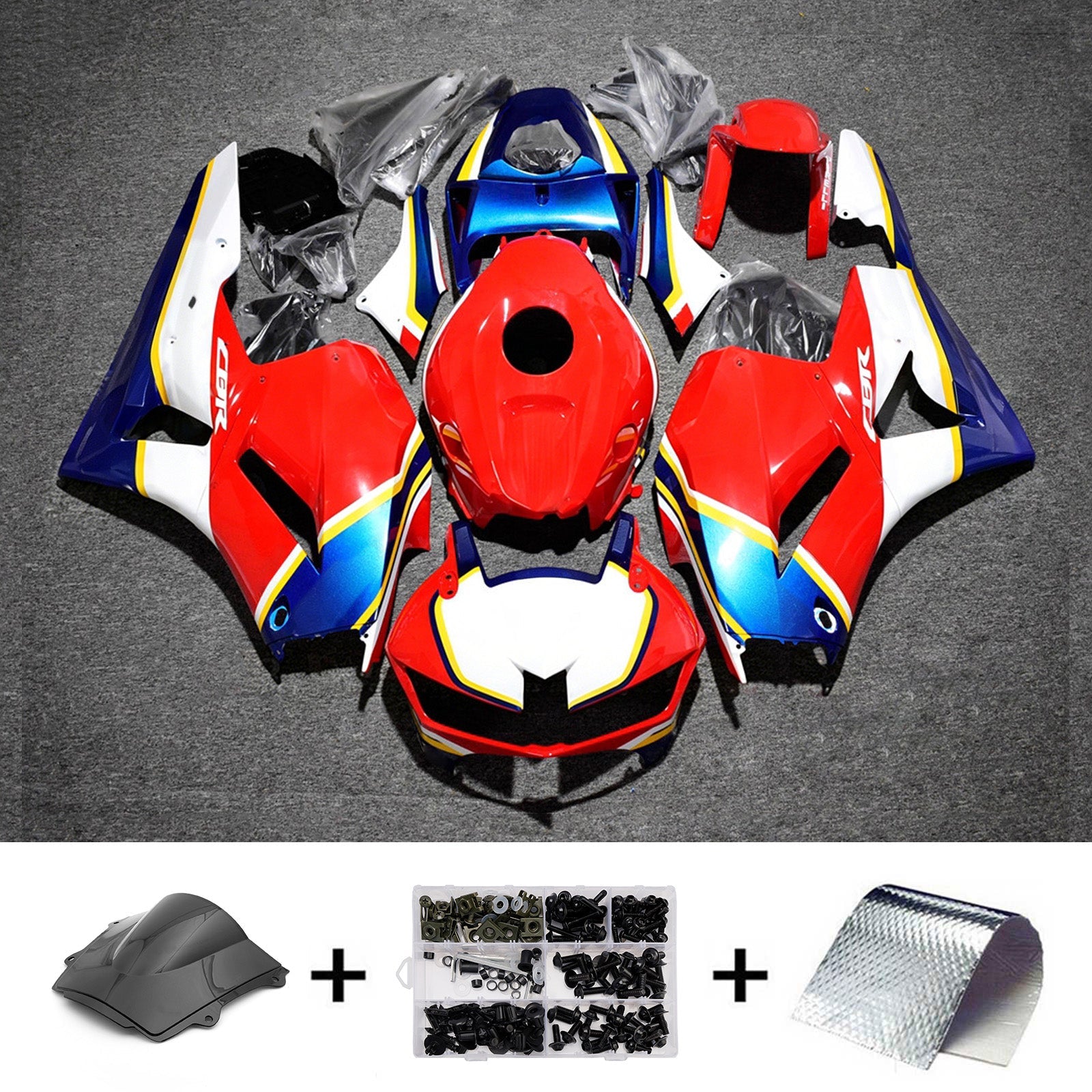 Injection Fairing Kit Bodywork Plastic ABS For Honda CBR600RR 2013-2025 F5