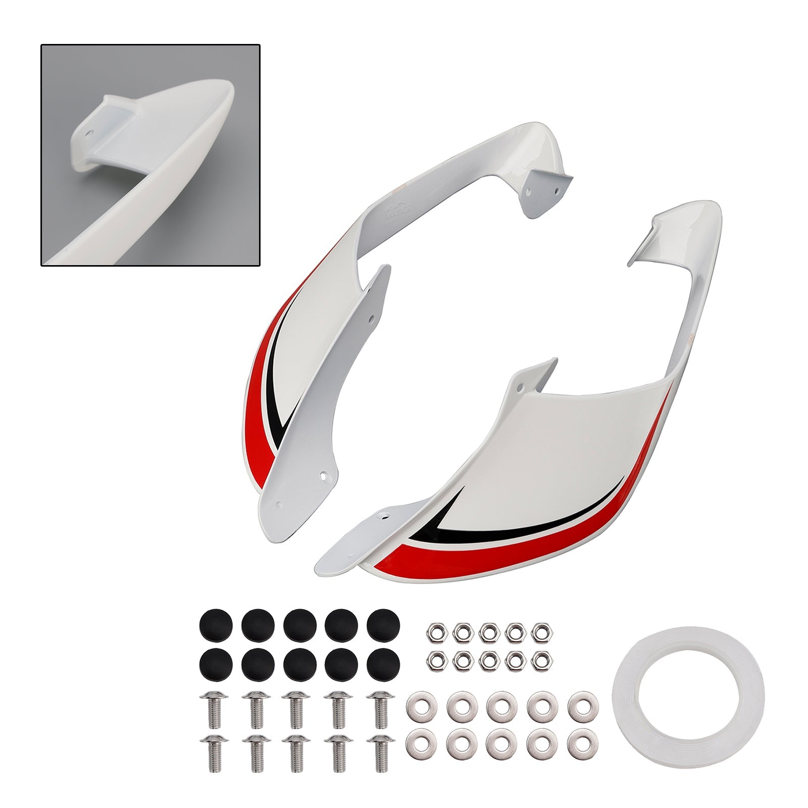 2021-2024 Yamaha YZF R1 R1M Front Side Winglets Wings Spoiler Fairing