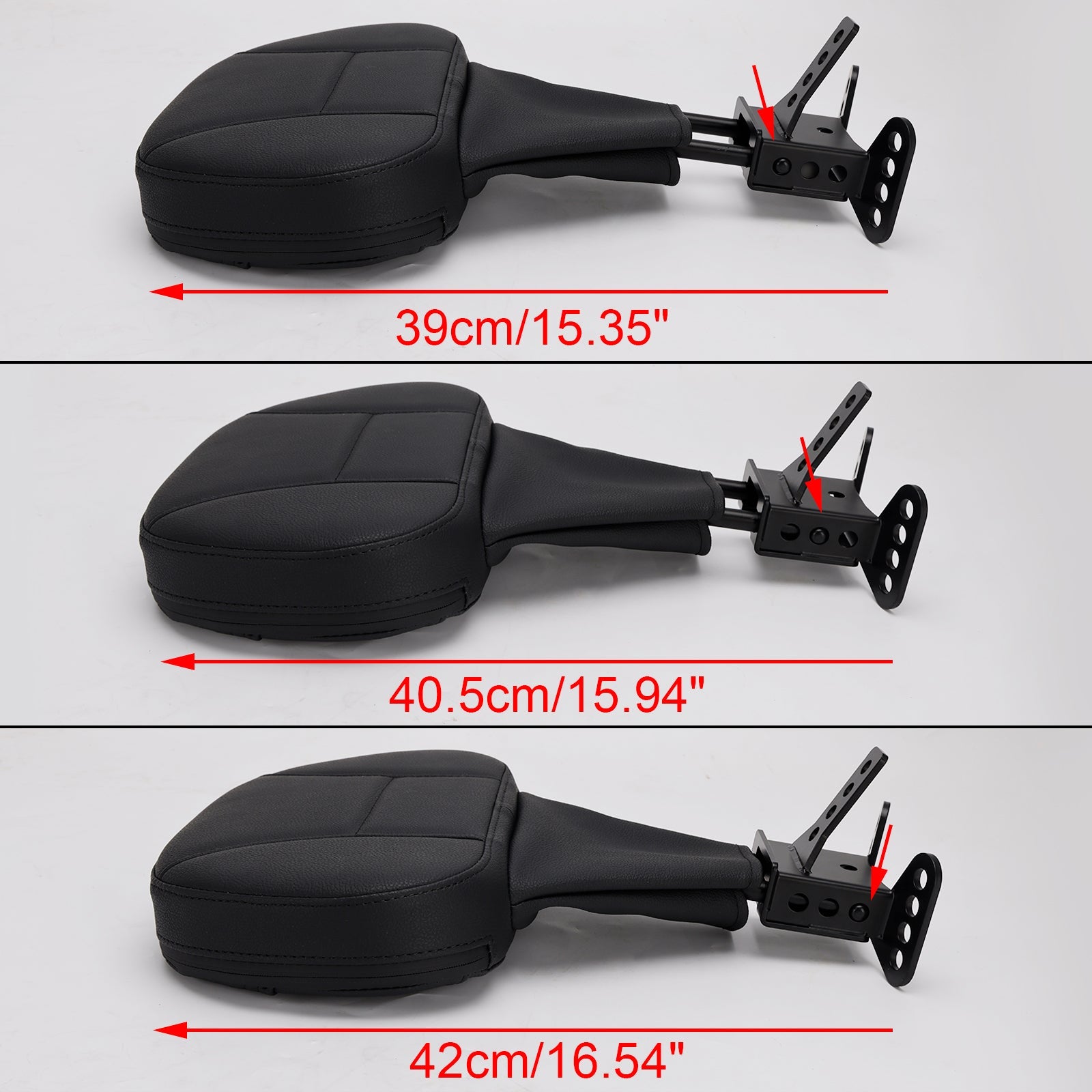 Driver Backrest pad fit for Street Electra Road Glide Road King Tri Glide 09-25