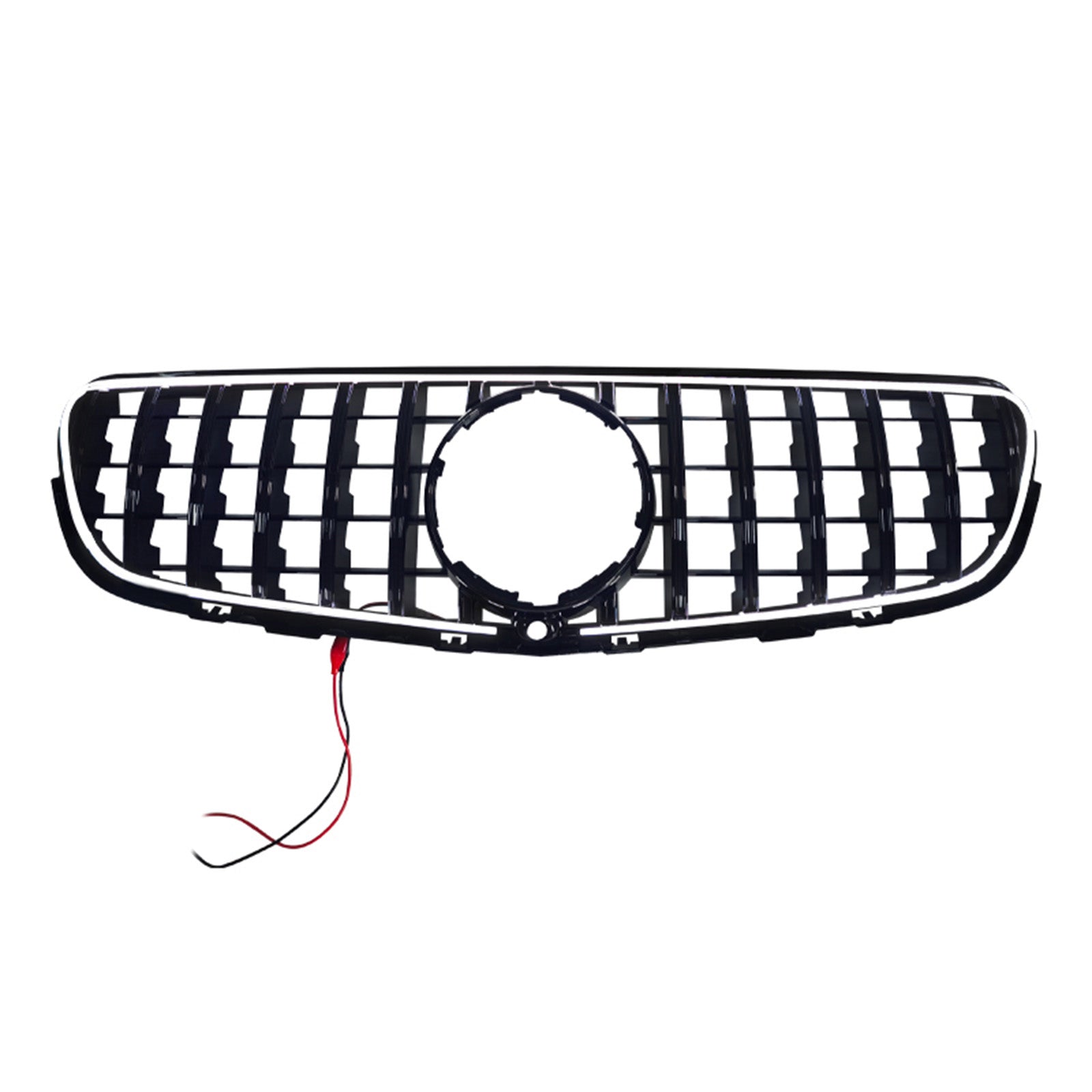 2015-2019 Fit Mercedes Benz GLC X253 C25 GT-Style Front Bumper Grill Grille 3