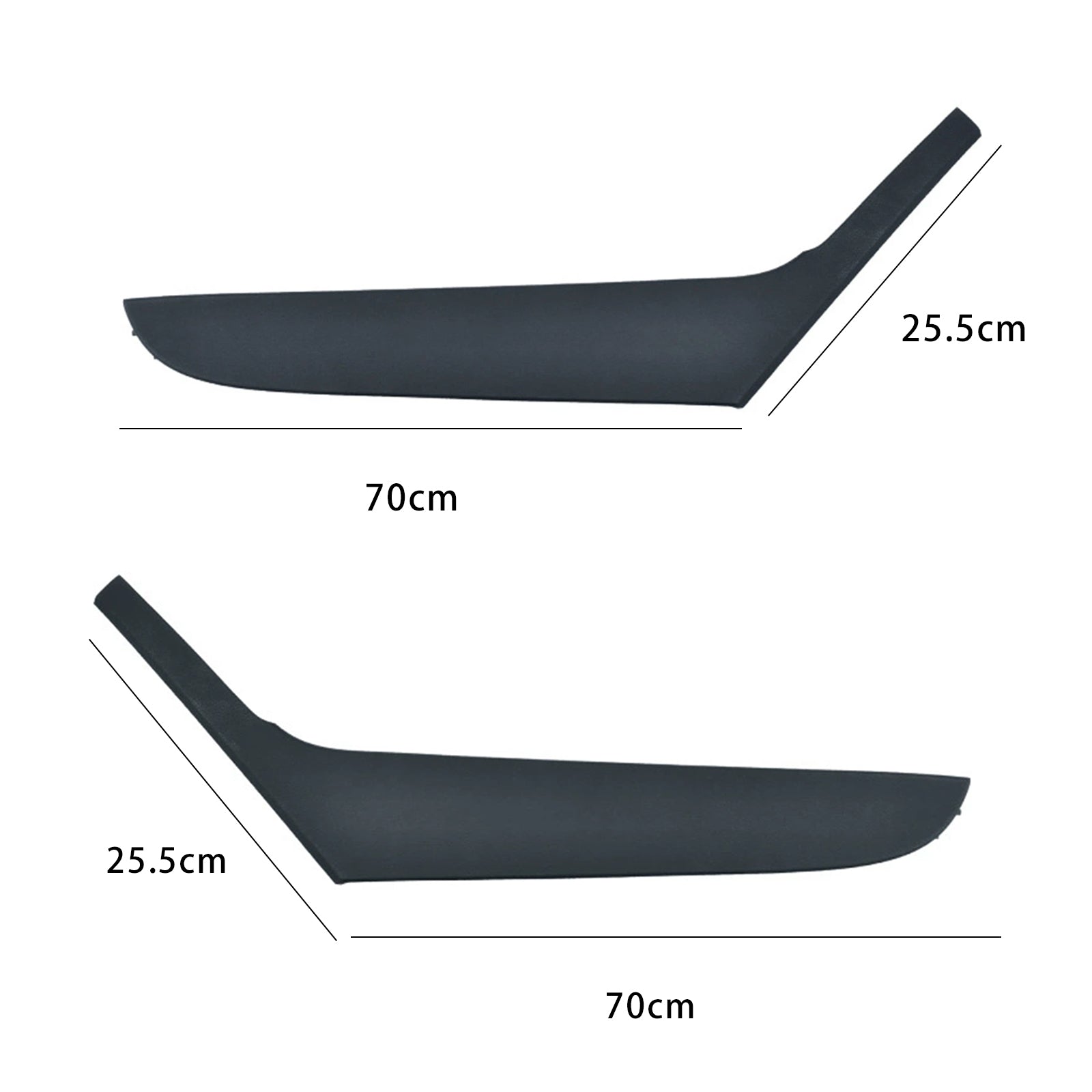2009-2013 For VW Golf 6 Coupe 2x Door Handle Cover Trim Panel 5K3686039A 5K3686040A