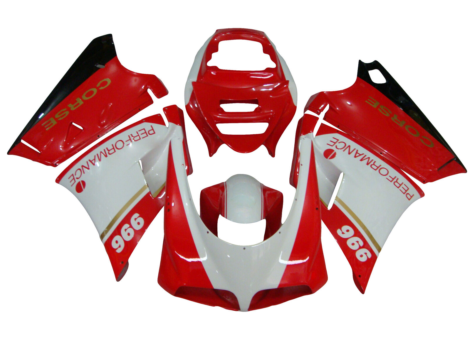 1996-2002 Ducati 996 748 916 998 Fairing Kit Bodywork ABS #103