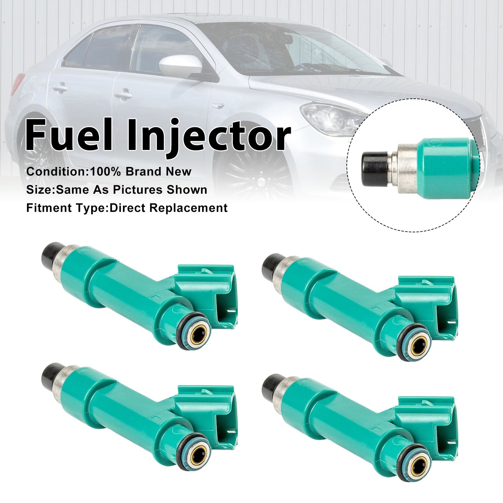 4Pcs Fuel Injector For Suzuki Kizashi Grand Vitara 2009-2013 15710-78K00