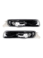 Pair Front Bumper Fog Light Without Blubs For E46 323i 325i 1998-2001（Pre-LCI）