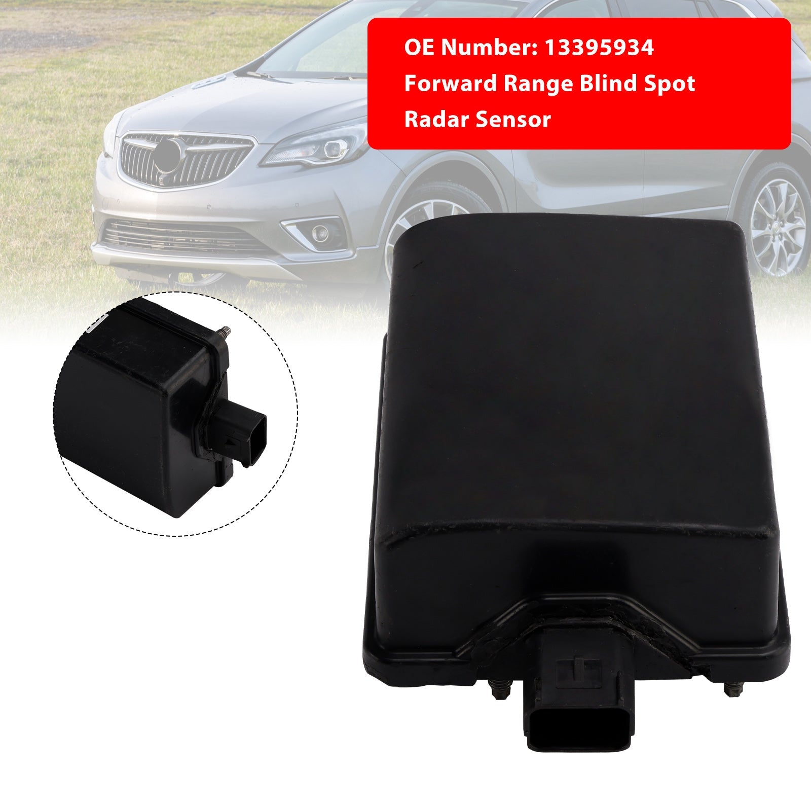 2015-2016 GMC Yukon XL Forward Range Blind Spot Radar Sensor 13395934