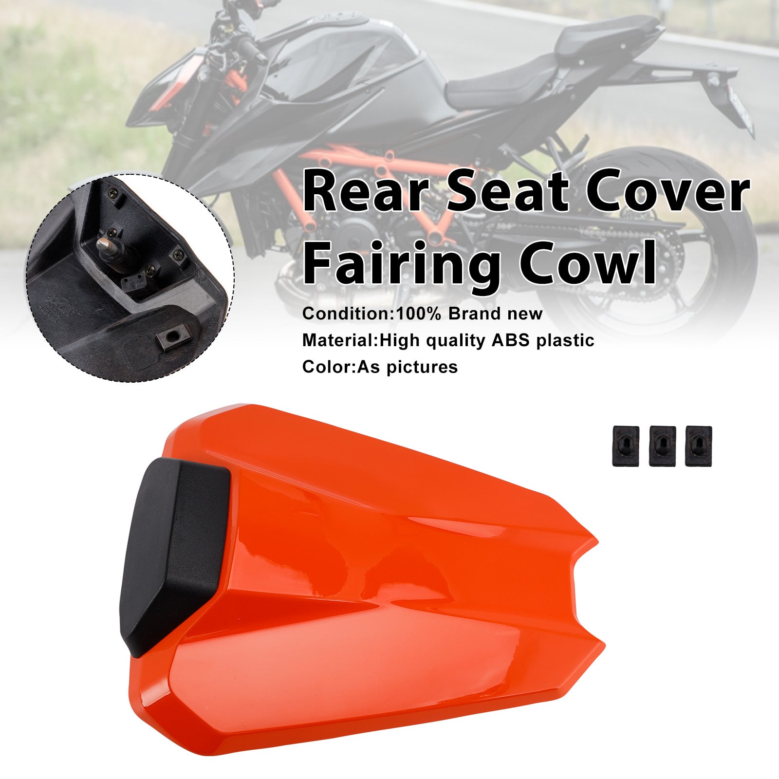 2020-2023 For 1290 Super Duke R Rear Pillion Seat Cover Fairing Cowl