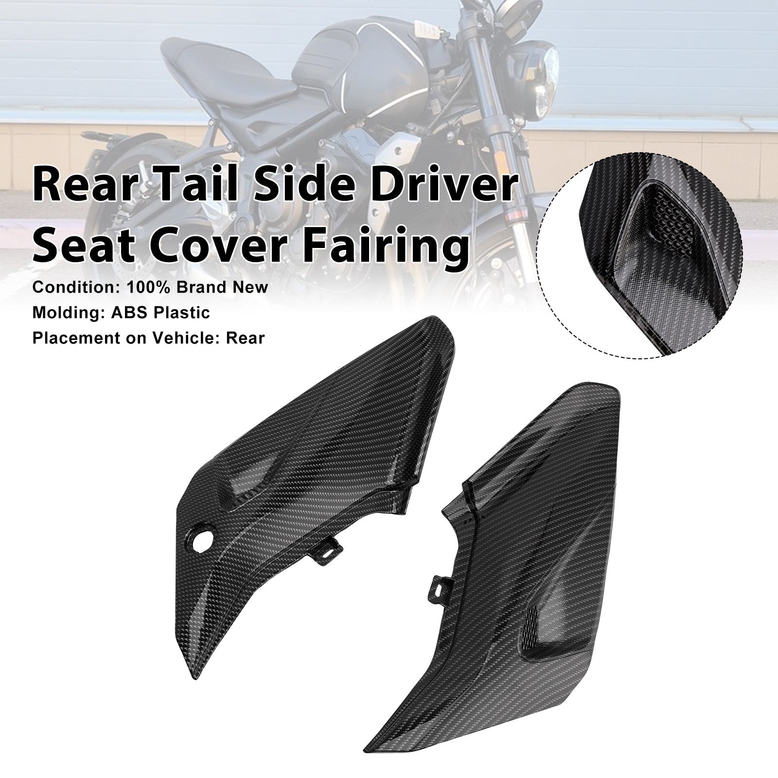 2022-2026 For Trident 660 Side Seat Panel Fairing Cowl