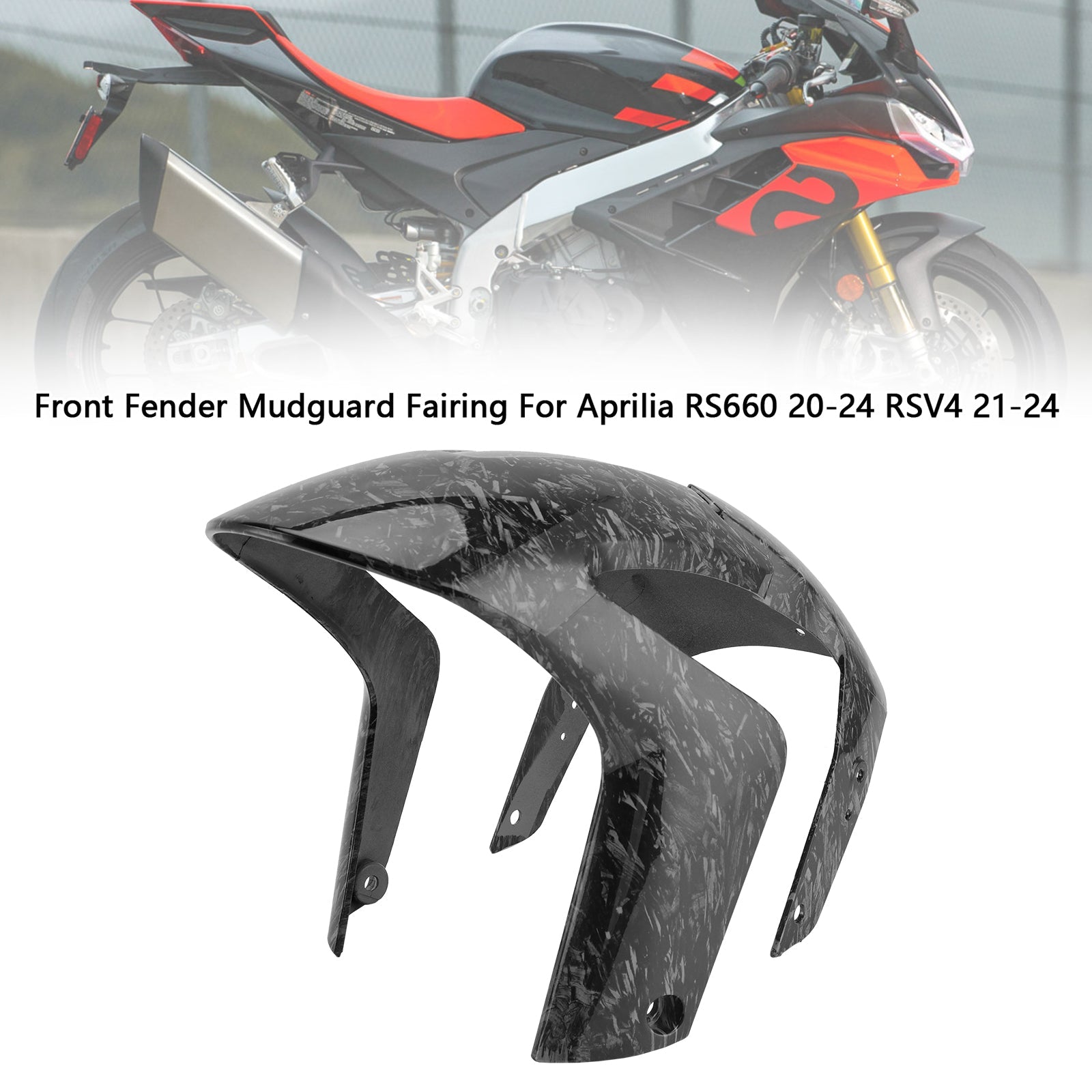2021-2024 Aprilia RSV4 Front Fender Mudguard Fairing