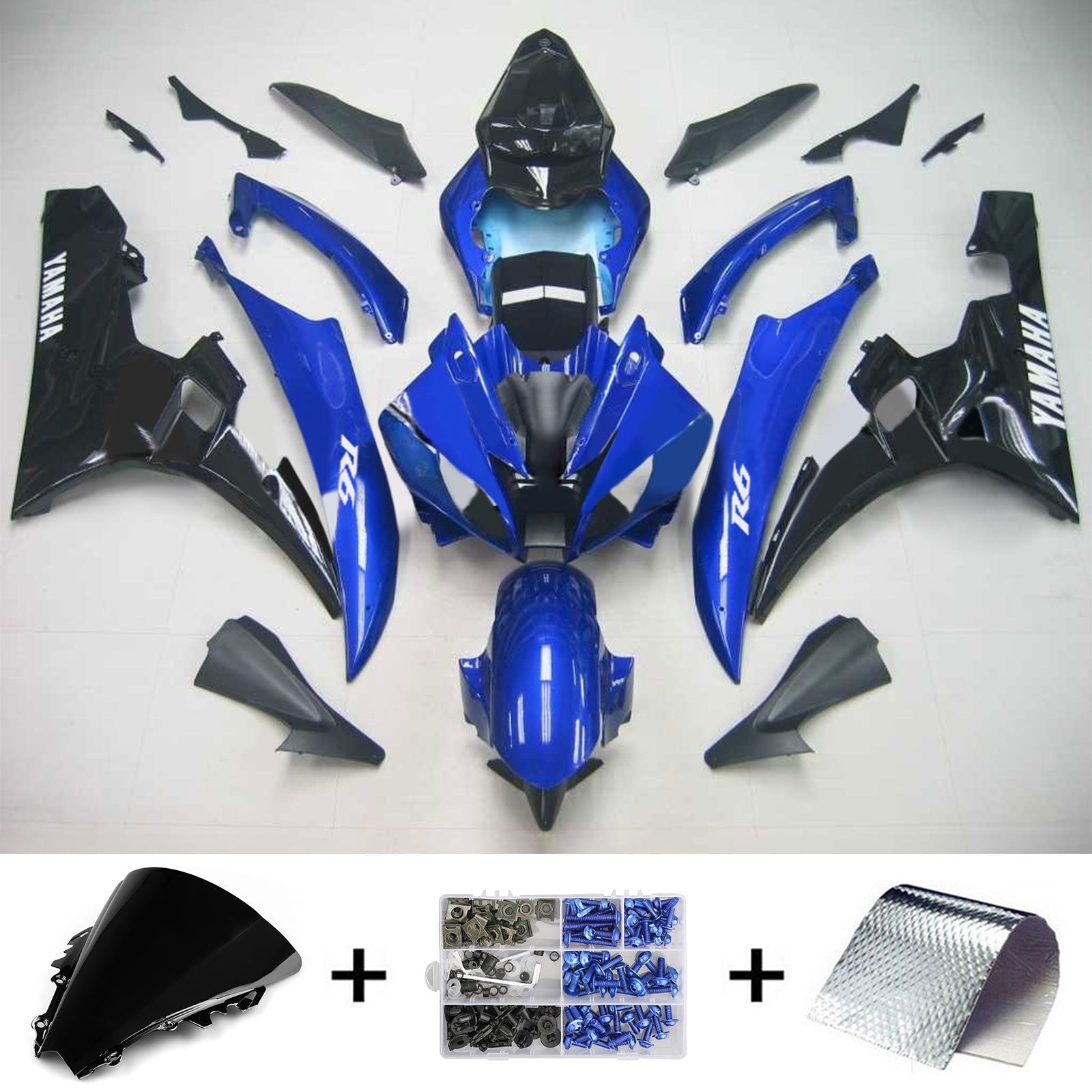 2006-2007 Yamaha YZF 600 R6 Fairing Kit Generic