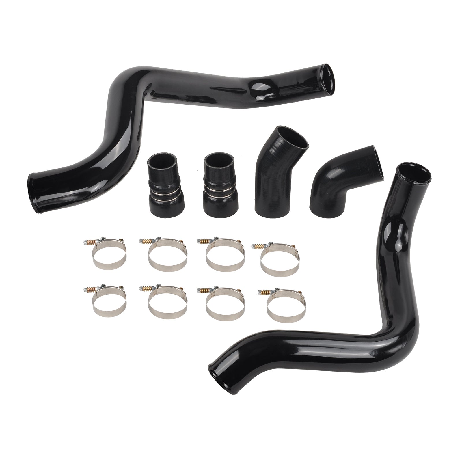 3" Intercooler Pipe Boot Kit for GM 6.6L LB7 Duramax Diesel 2002-2004 Black