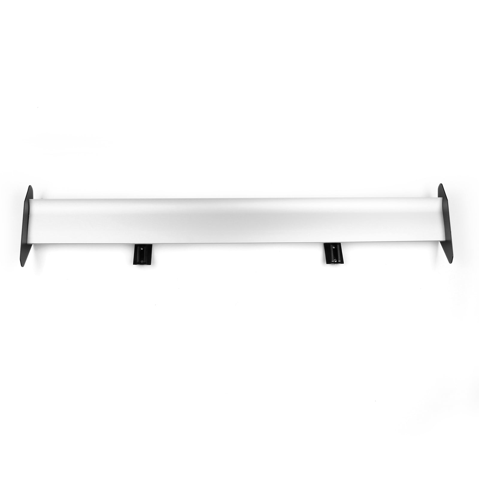 Universal Hatch Adjustable Aluminum GT Rear Trunk Wing Racing Spoiler Silver