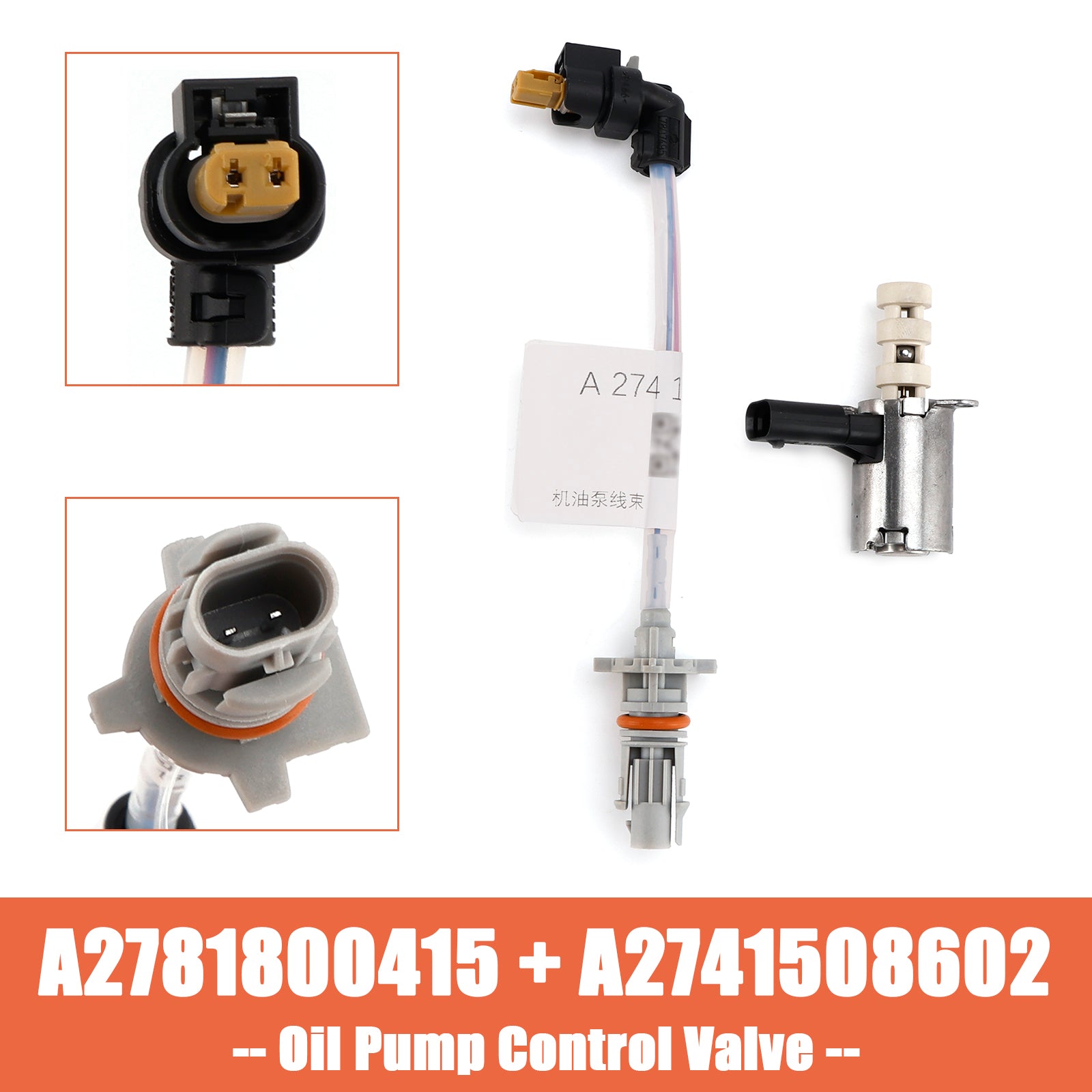 Oil Pump Control Valve A2781800415 A2741508602 for Mercedes M274 M264 GLC