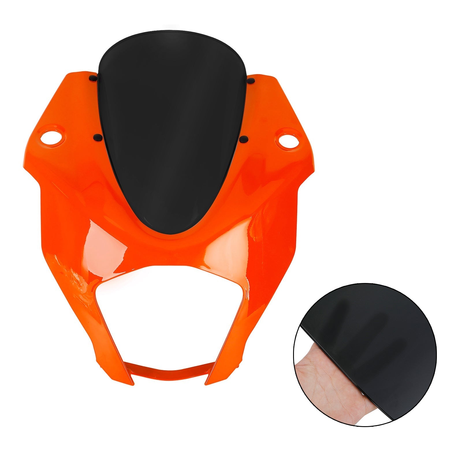 2022-2023 RC390 Windshield WindScreen Headlight Fairing Cover Generic