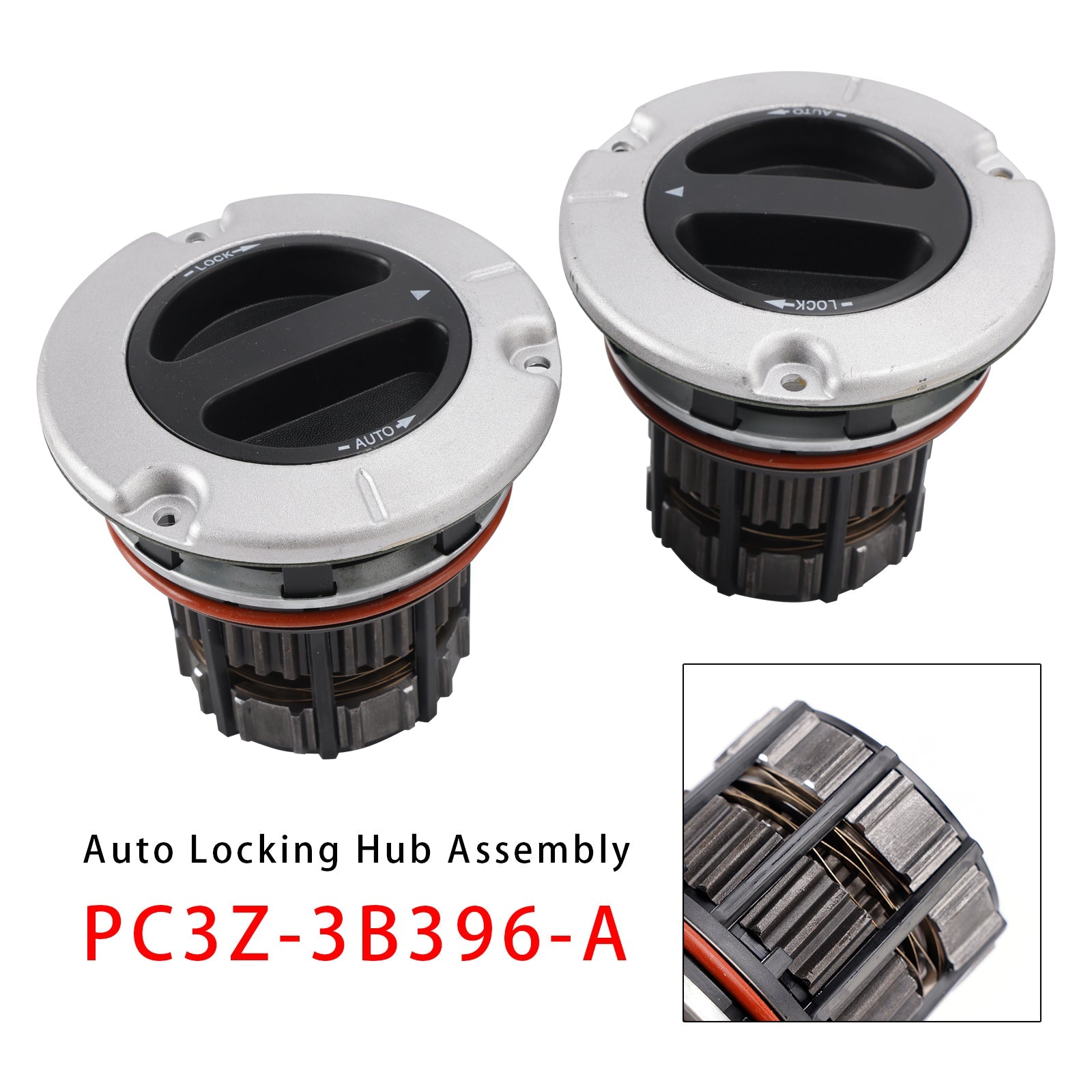 2011-2026 Ford F250 F350 F450 F550 Super Duty 2PCS Auto Locking Front Hub