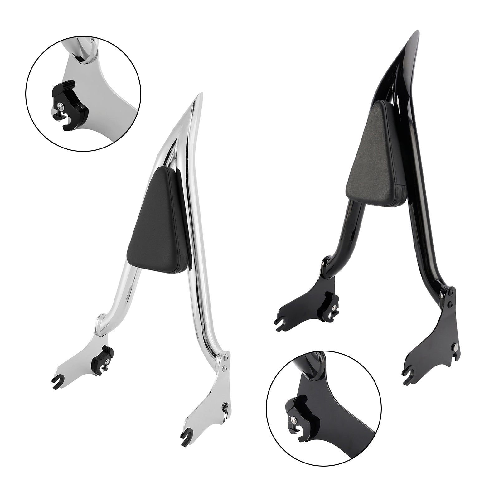 Passenger Sissy Bar Backrest for Road King Street Glide Road Glide 1997-2008