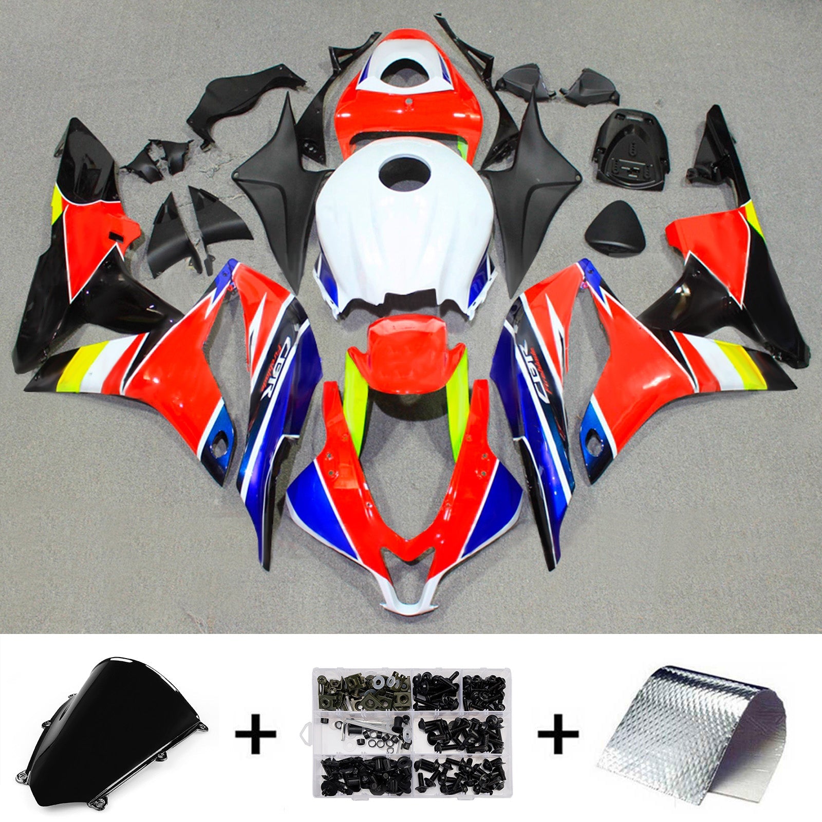 Injection Fairing Kit Bodywork Plastic ABS For Honda CBR600RR 2007-2008 F5