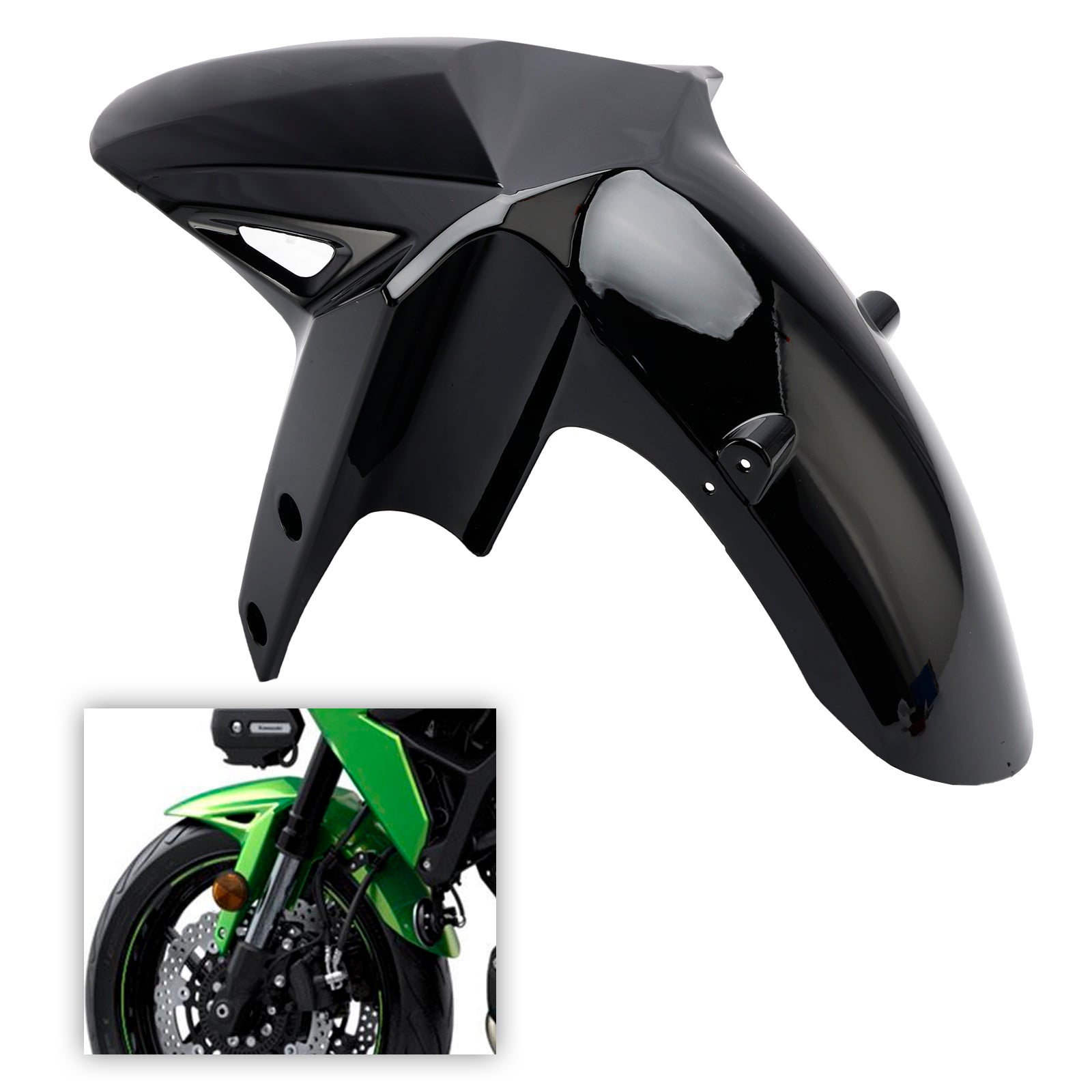 2022-2024 Kawasaki Versys 650 KLE650 Front Fender Mudguard Fairing