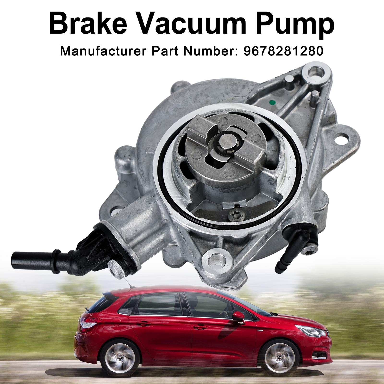 2012-2017 Peugeot 208 1.6 THP or GTi Brake Vacuum Pump EP6CDT EP6FDTX EP6FDT EP6CDTX engine 456583 9678281280