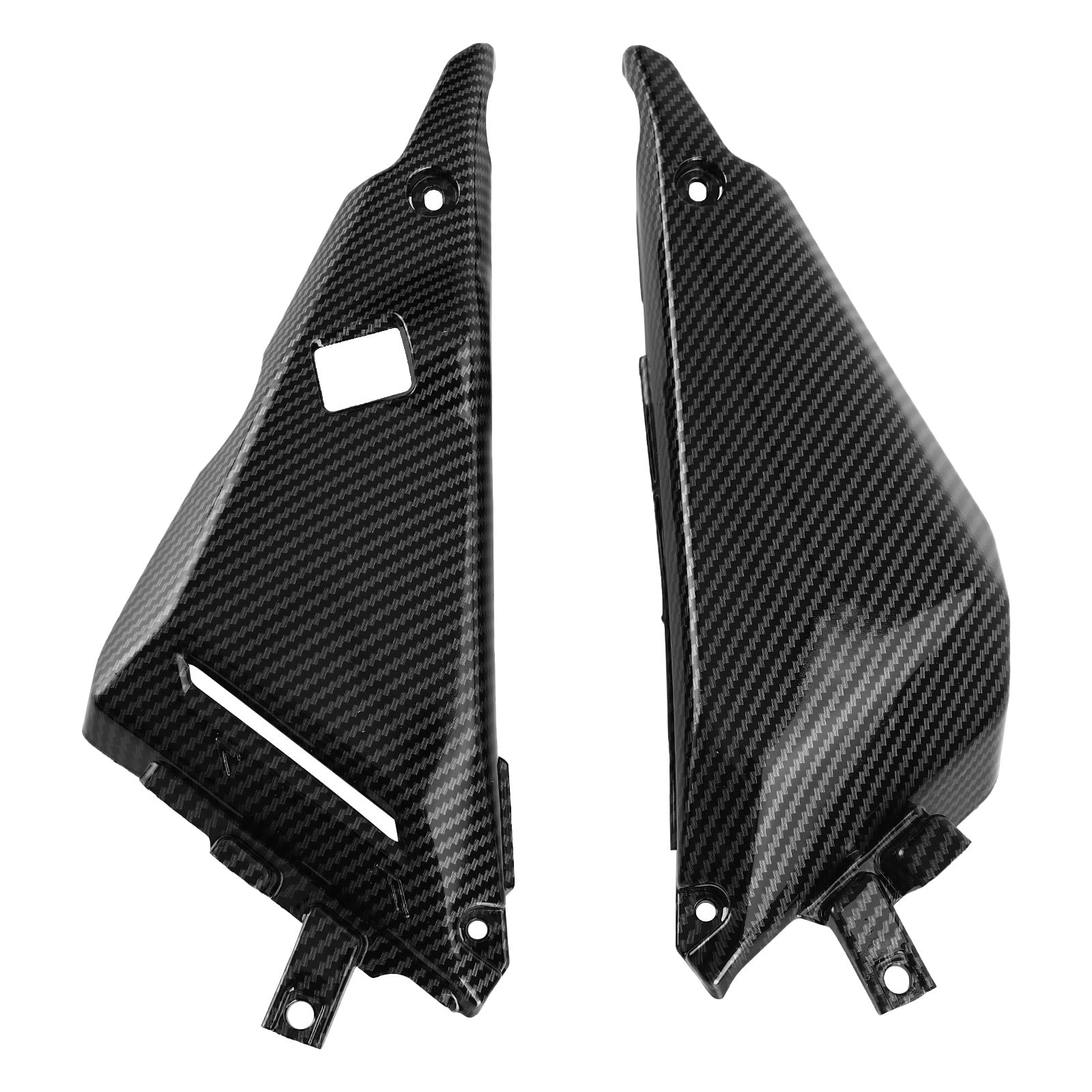 Carbon Side Frame Cover Panel Fairing Cowl For Kawasaki Z650 Ninja 650 2017-2020 Generic