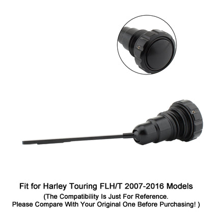 07-16 Harley Touring FLH/T Models Oil Dipstick Tank Cap Plug