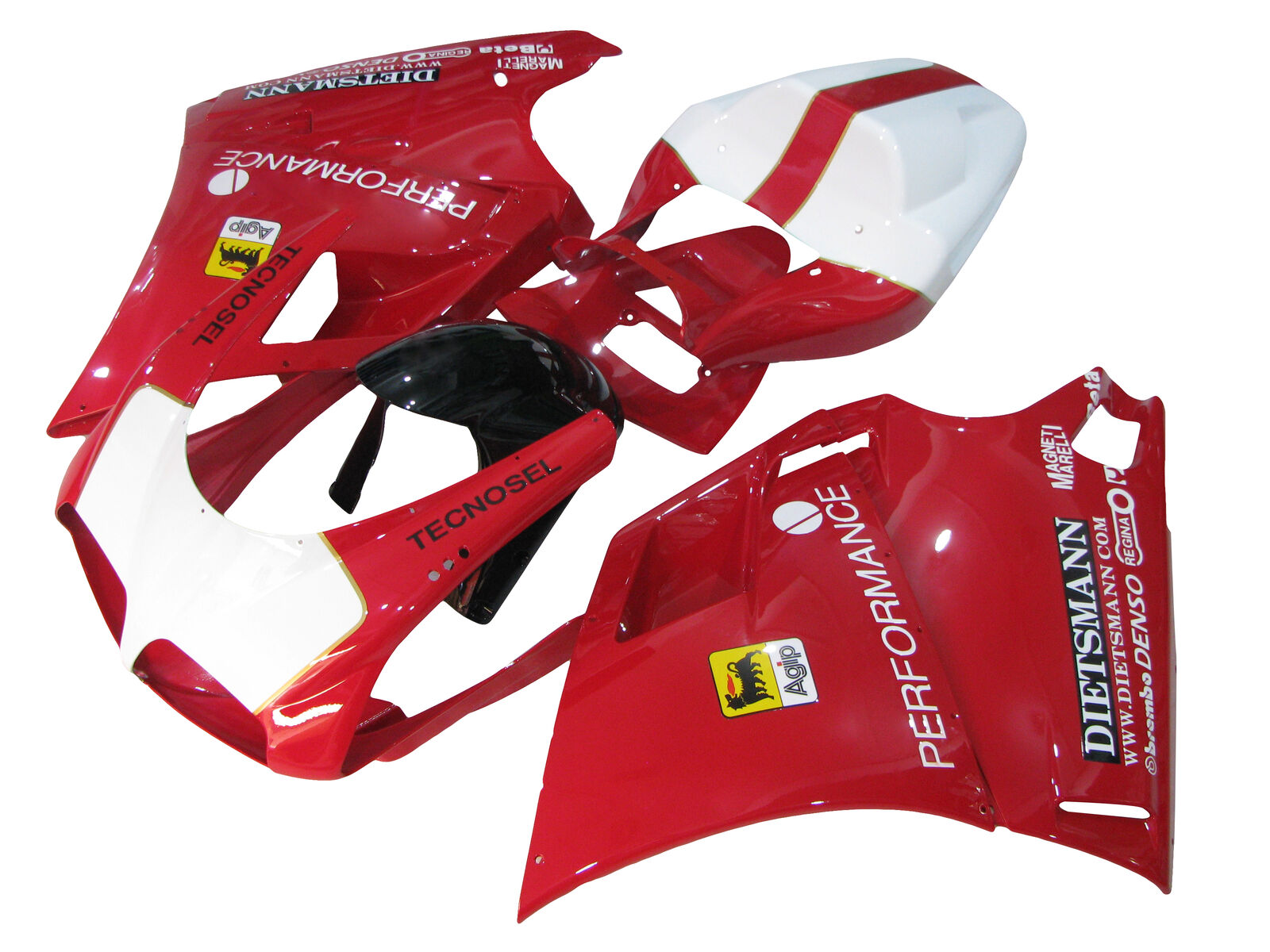 1996-2002 Ducati 996 748 916 998 Fairing Kit Bodywork ABS #103
