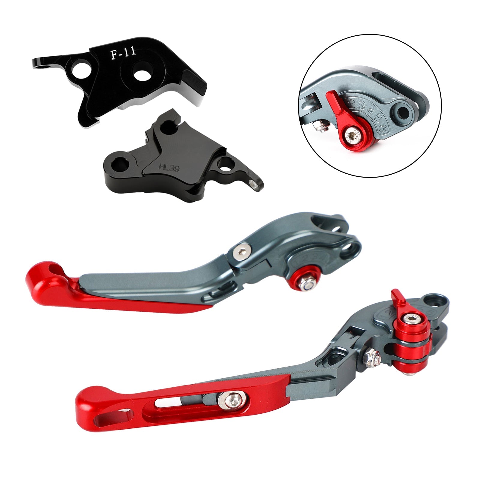 2021-2022 CFMOTO 700CL-X Sport Adjustable Clutch Brake Lever