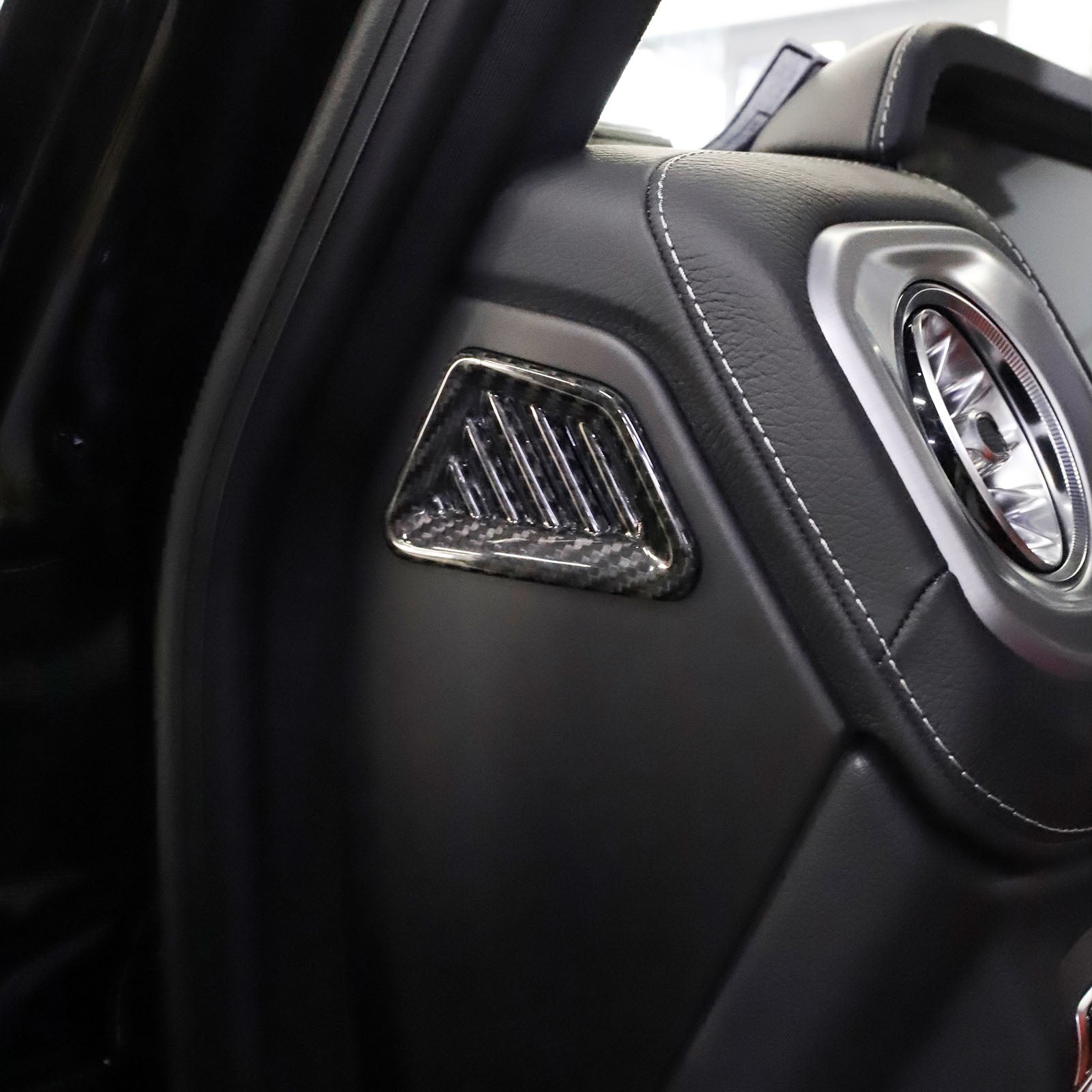 2019-2026 Fit Mercedes Benz W464 W465 Carbon Fiber Front Side Vent