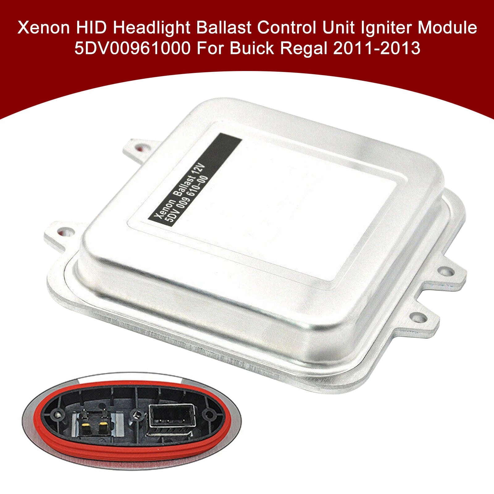 Xenon HID Headlight Ballast Control Unit Igniter Module For Buick Regal 11-2013