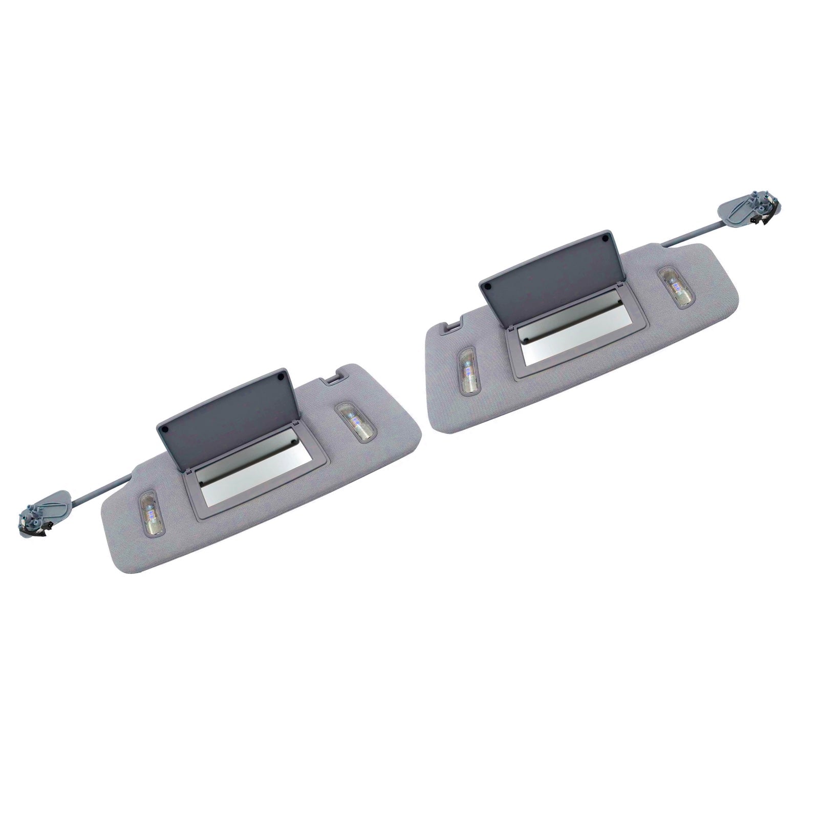 2PCS Gray Sun Visor Left & Right 22870346 23459643 For Nissan Altima 2013-2018