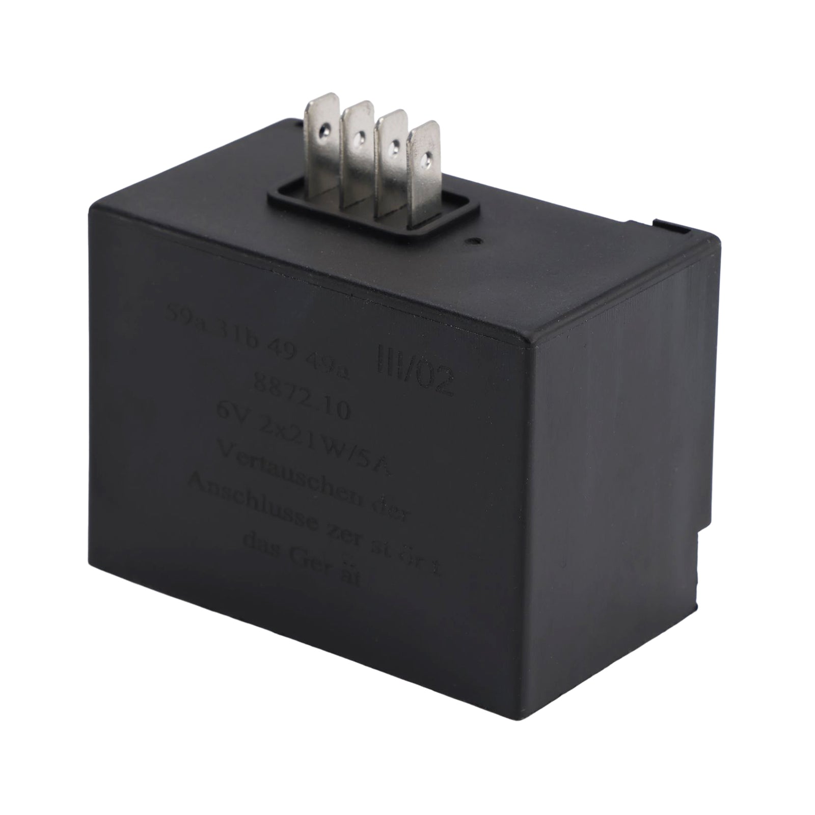 Voltage Regulator Flasher Relay fit for Simson 6V 2X21W/5A RELAY S50 S51 S53 S80