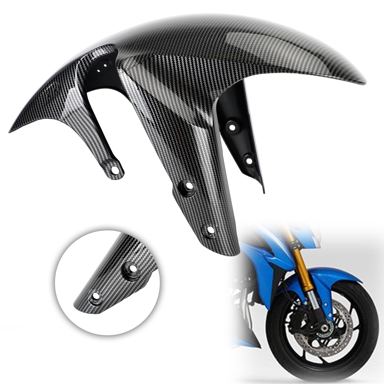 2017-2021S Suzuki GSX-S750 Front Fender Mud Guard Hugger Cowling Fairing Generic